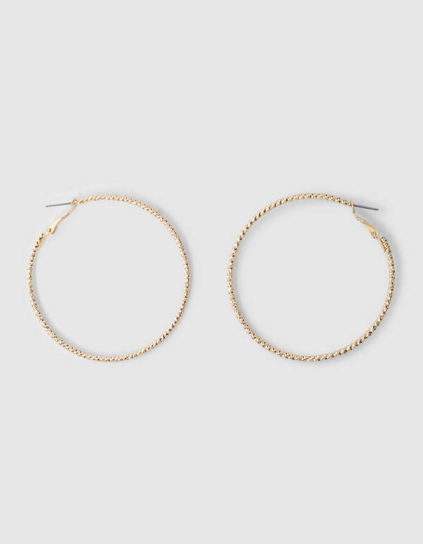 Basis Hoop Oorbellen Goud SHOEBY ACCESSOIRES