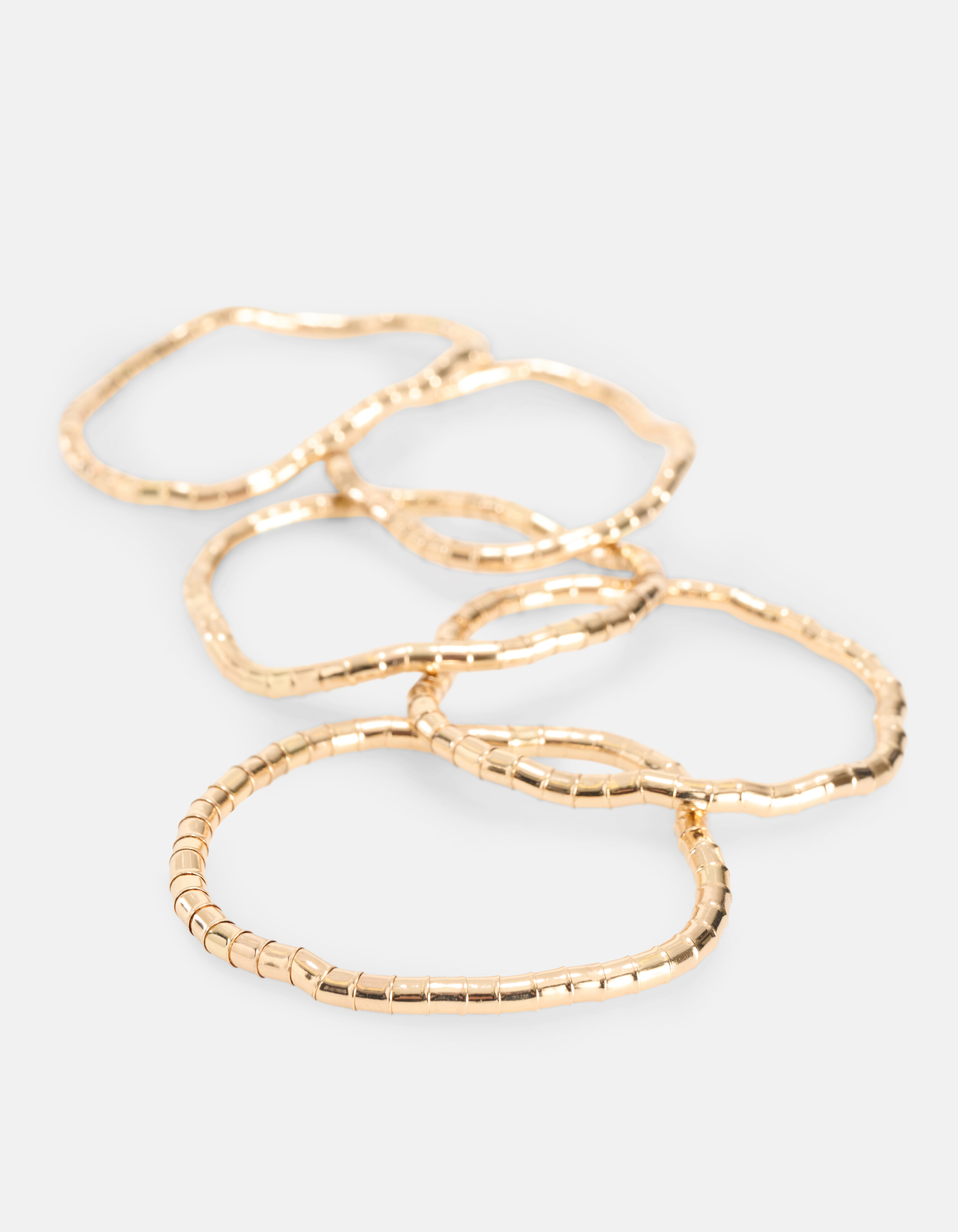 Grote Hammered Armband SHOEBY ACCESSOIRES