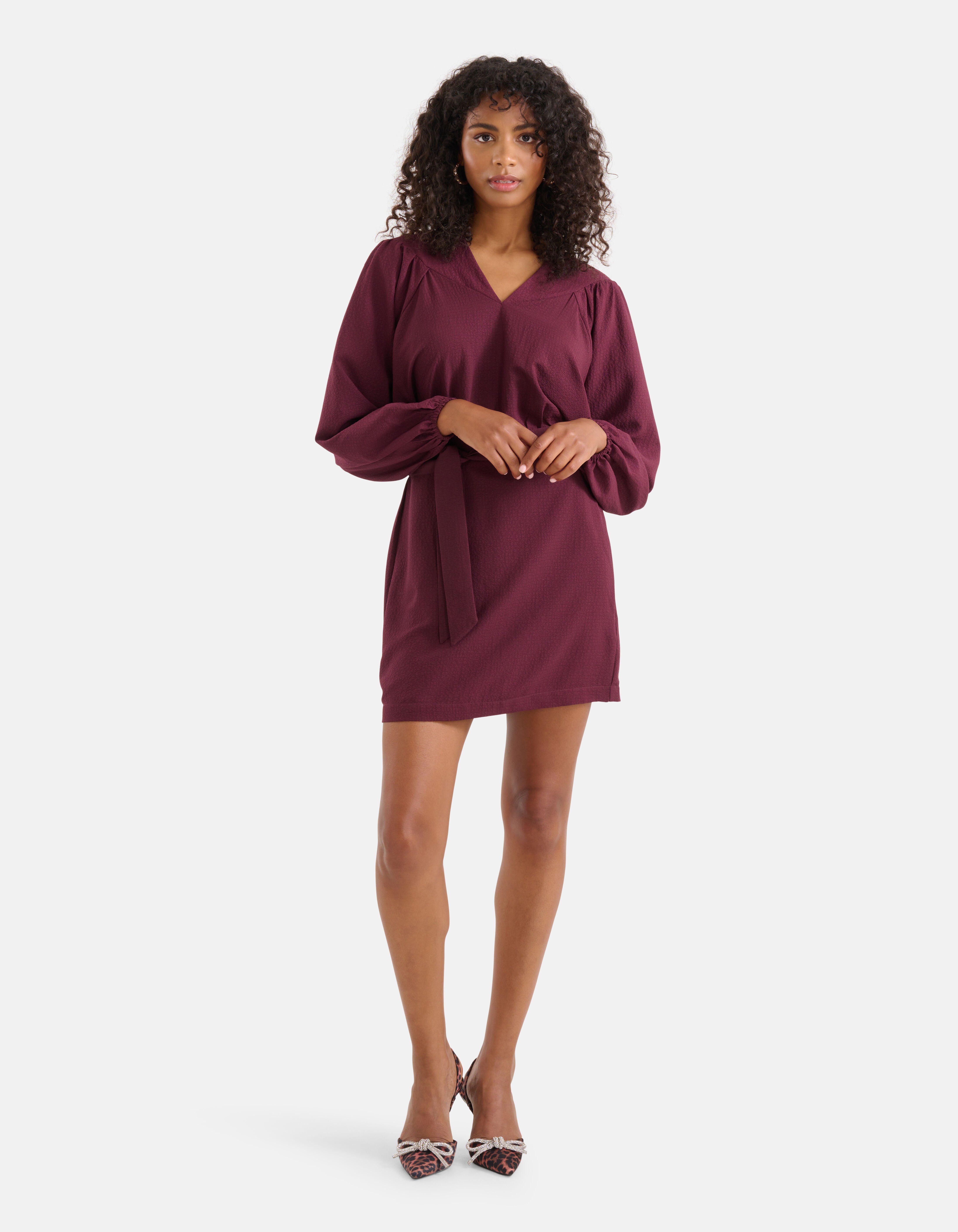 Bordeaux jurkje deals