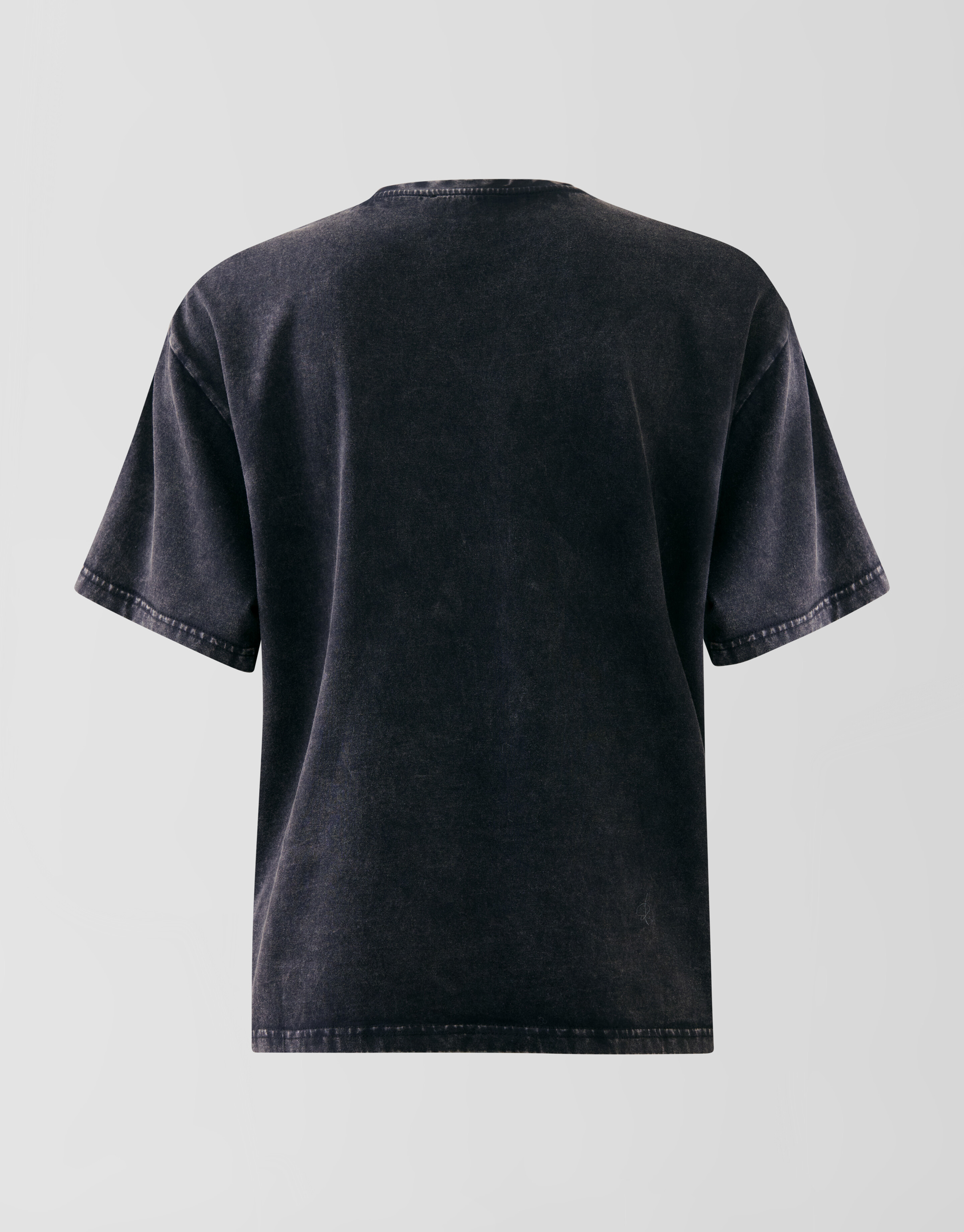Washed Artwork T-shirt Donkergrijs SHOEBY WOMEN
