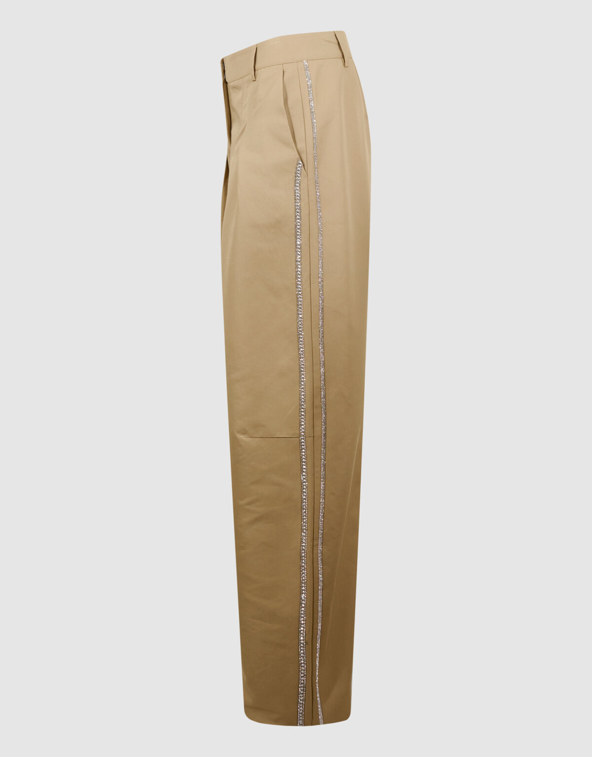 Strass Barrel Fit Broek Camel SHOEBY WOMEN