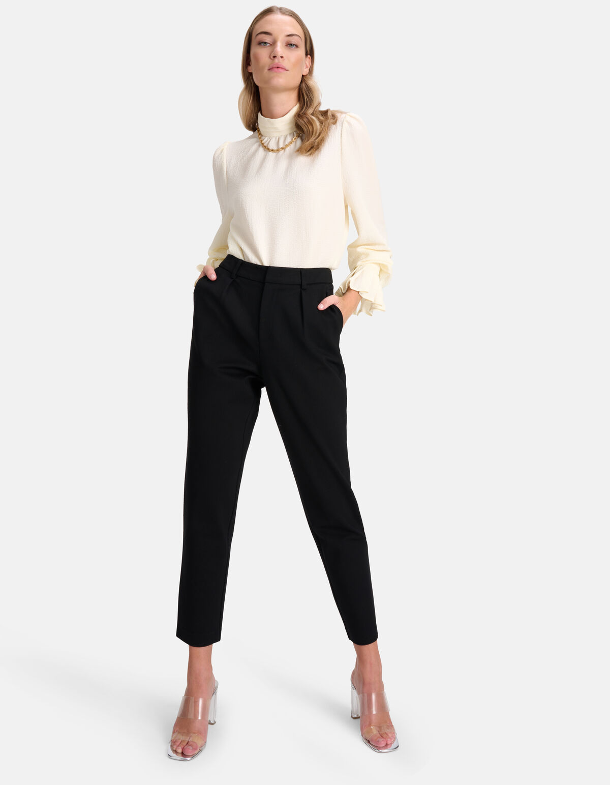 Pantalon Zwart By Fred SHOEBY WOMEN