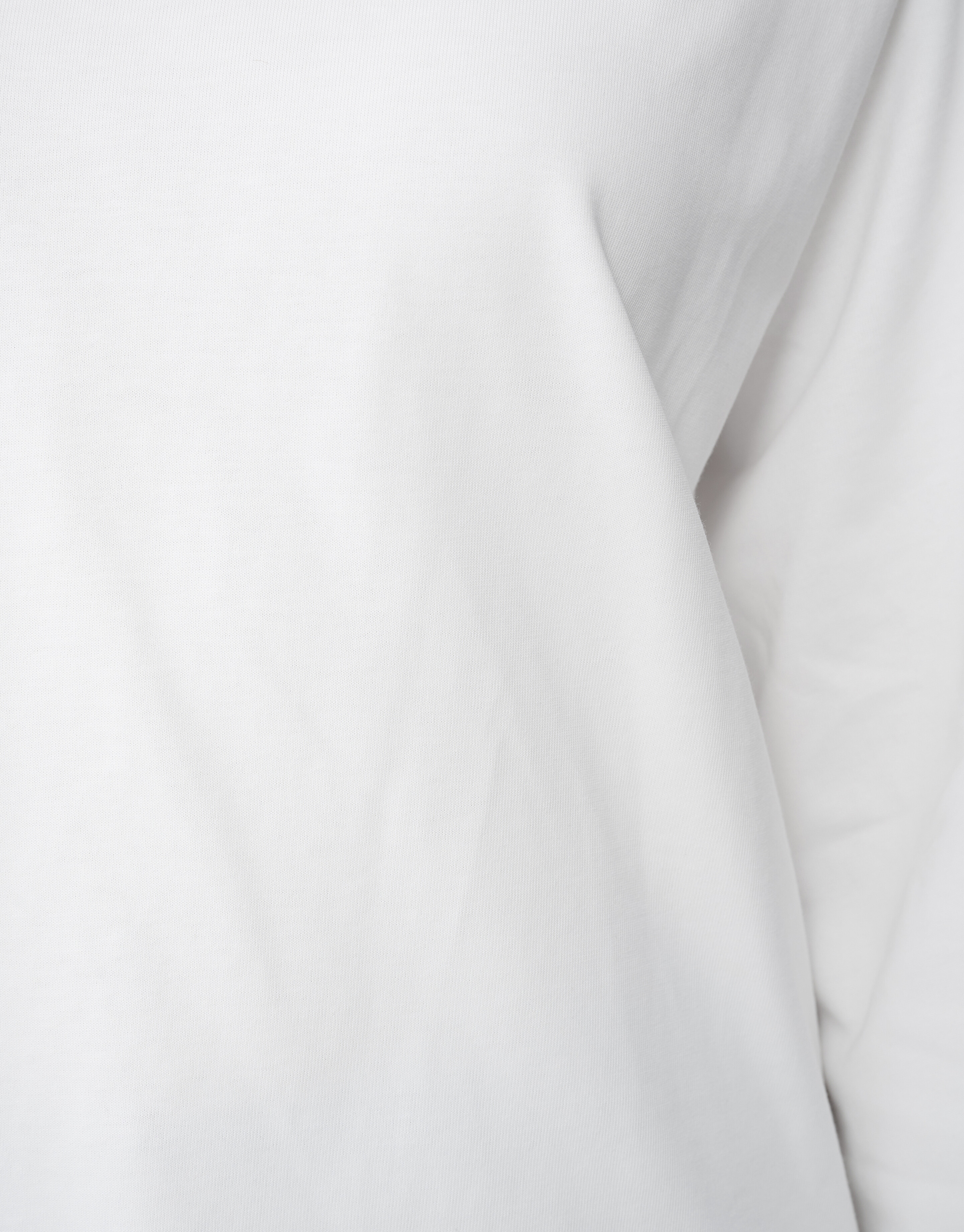 Oversized Longsleeve T-shirt Wit By Monica SHOEBY WOMEN