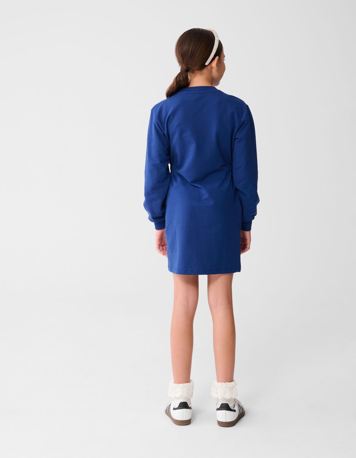 Sporty Sweat Jurk Donkerblauw SHOEBY GIRLS