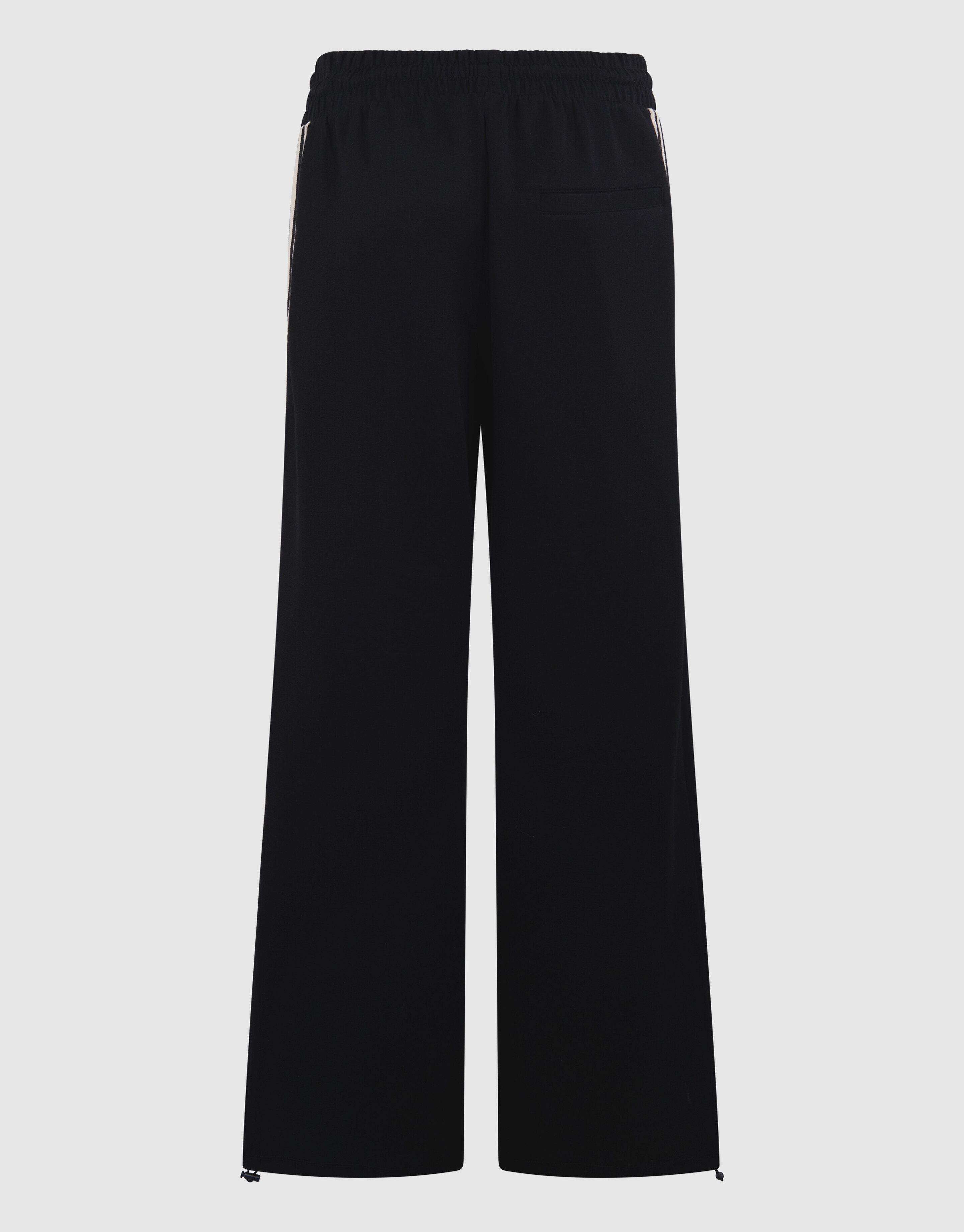 Sporty Lace Wide Leg Broek Zwart SHOEBY WOMEN