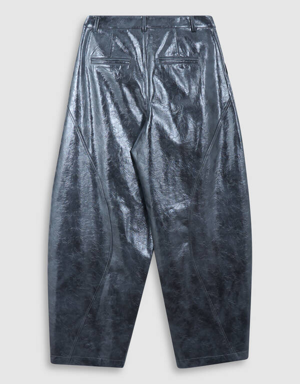 Asymmetric Barrel Fit Broek Donkergrijs SHOEBY WOMEN