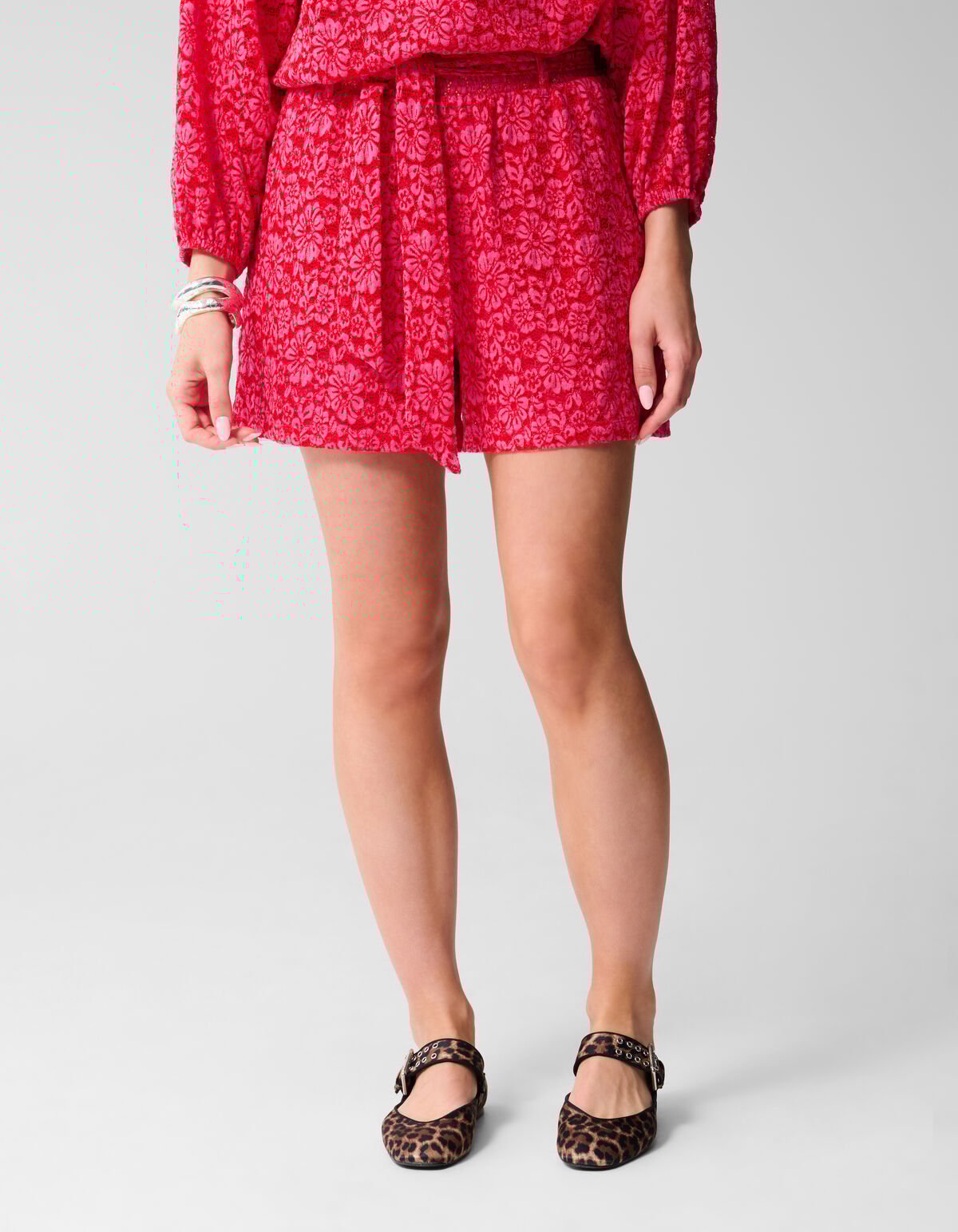 Kanten Short Roze SHOEBY WOMEN