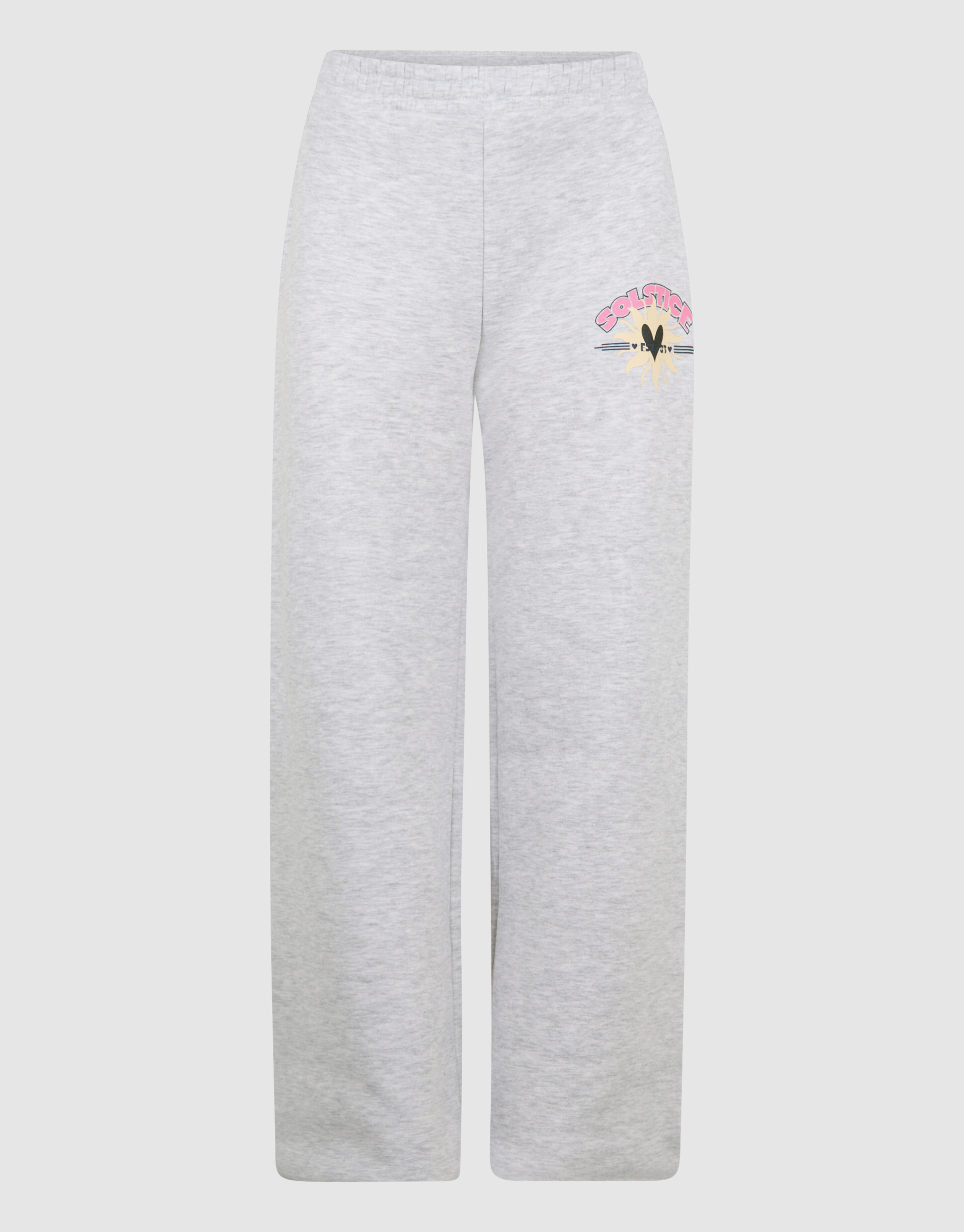 Solstice Wide Leg Jogger Broek Grijs SHOEBY GIRLS