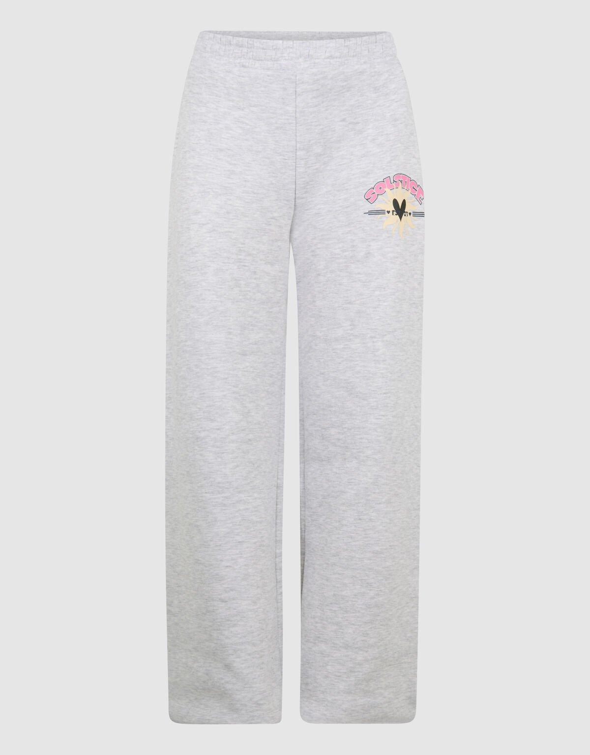 Solstice Wide Leg Jogger Broek Grijs SHOEBY GIRLS