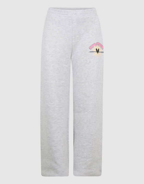 Solstice Wide Leg Jogger Broek Grijs SHOEBY GIRLS