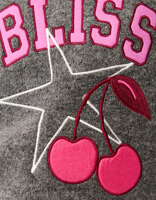 Bliss Artwork Trui Donkergrijs SHOEBY GIRLS