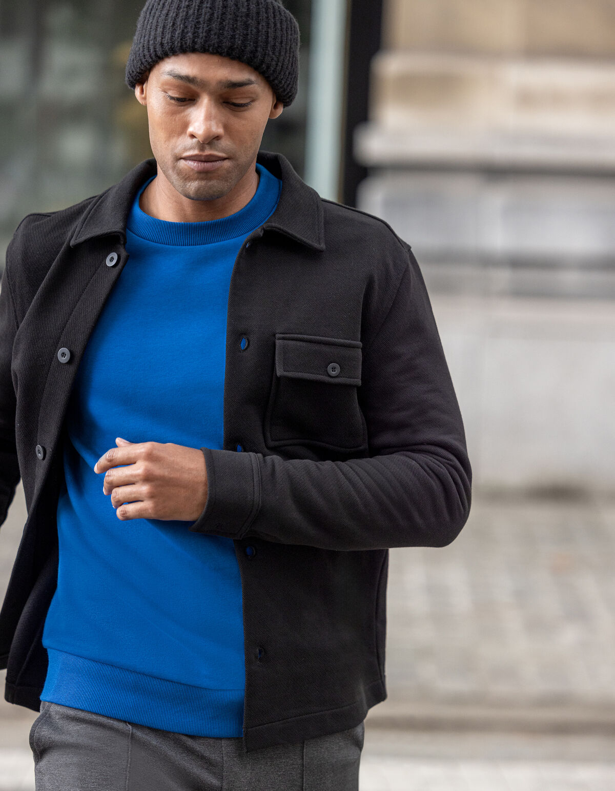 Overshirt Zwart SHOEBY MEN