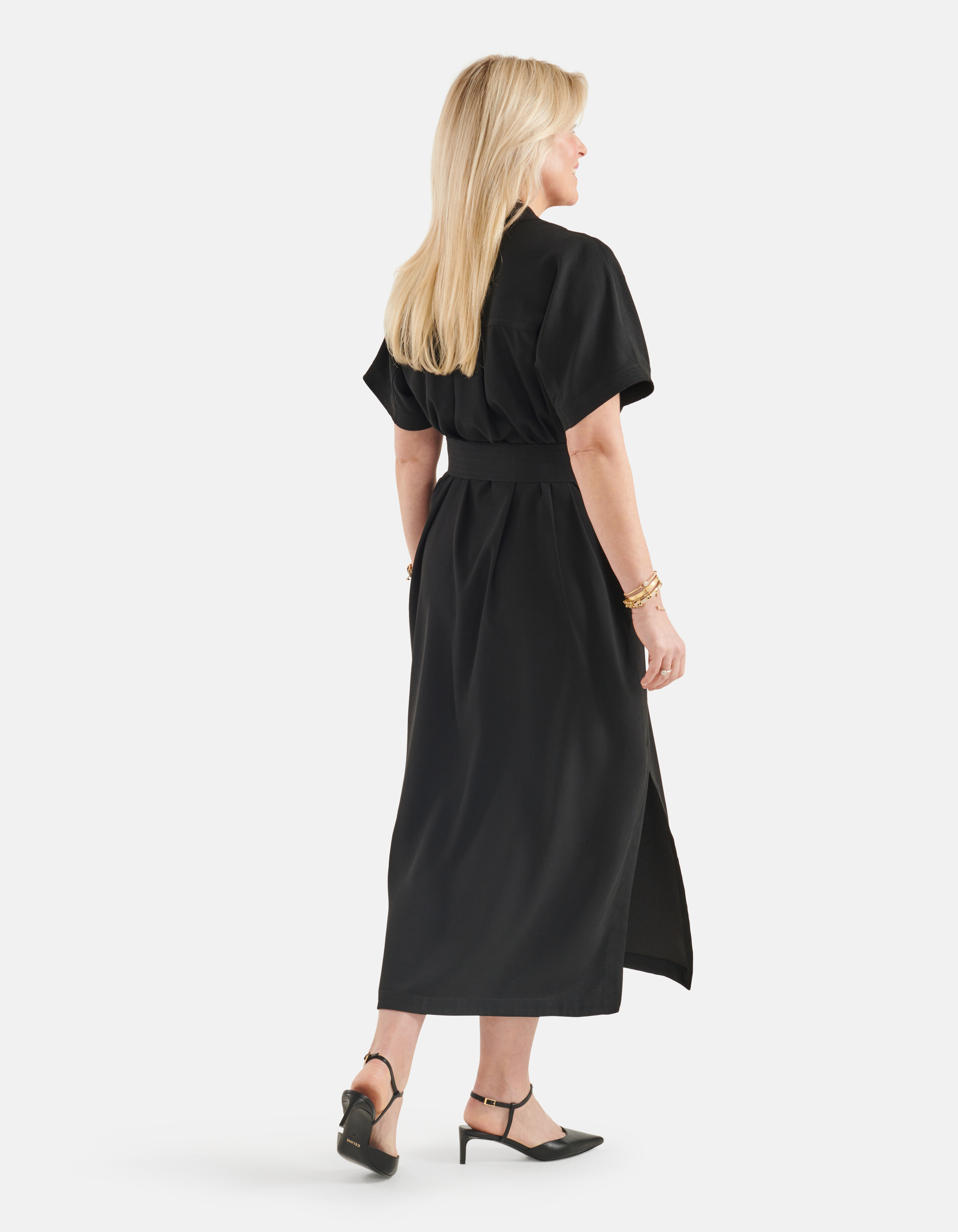 Kaftan Jurk Zwart By Lonneke SHOEBY WOMEN