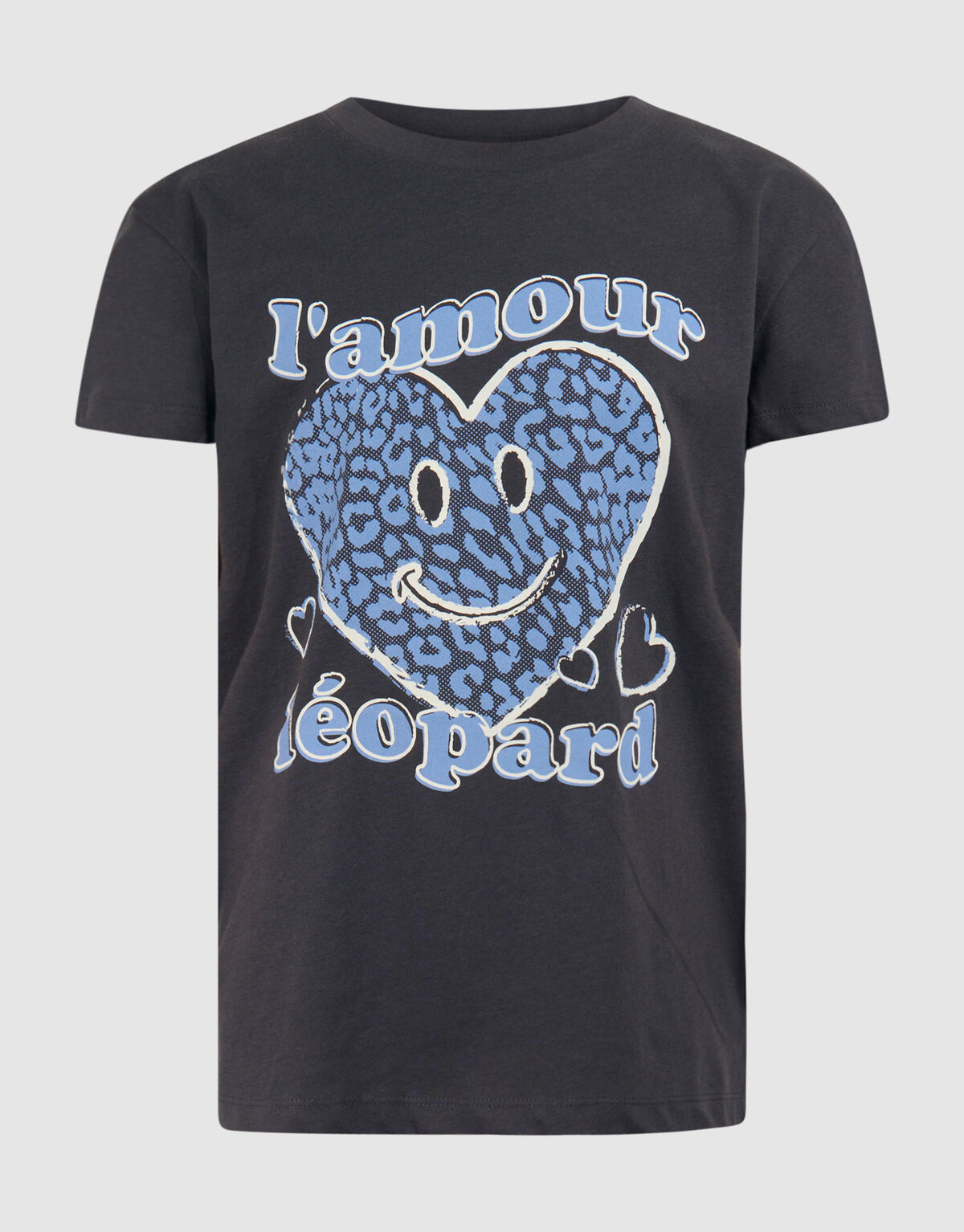 Artwork T-shirt Donkergrijs SHOEBY GIRLS