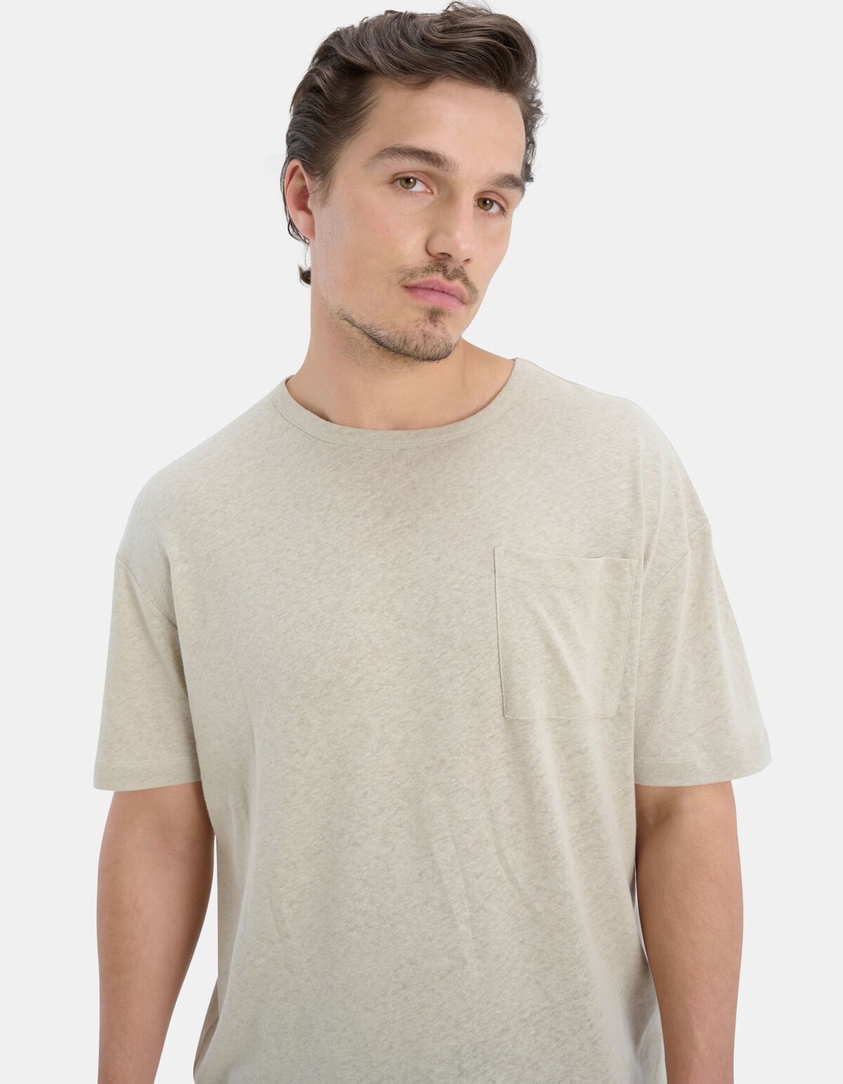 Linnen T-shirt REFILL