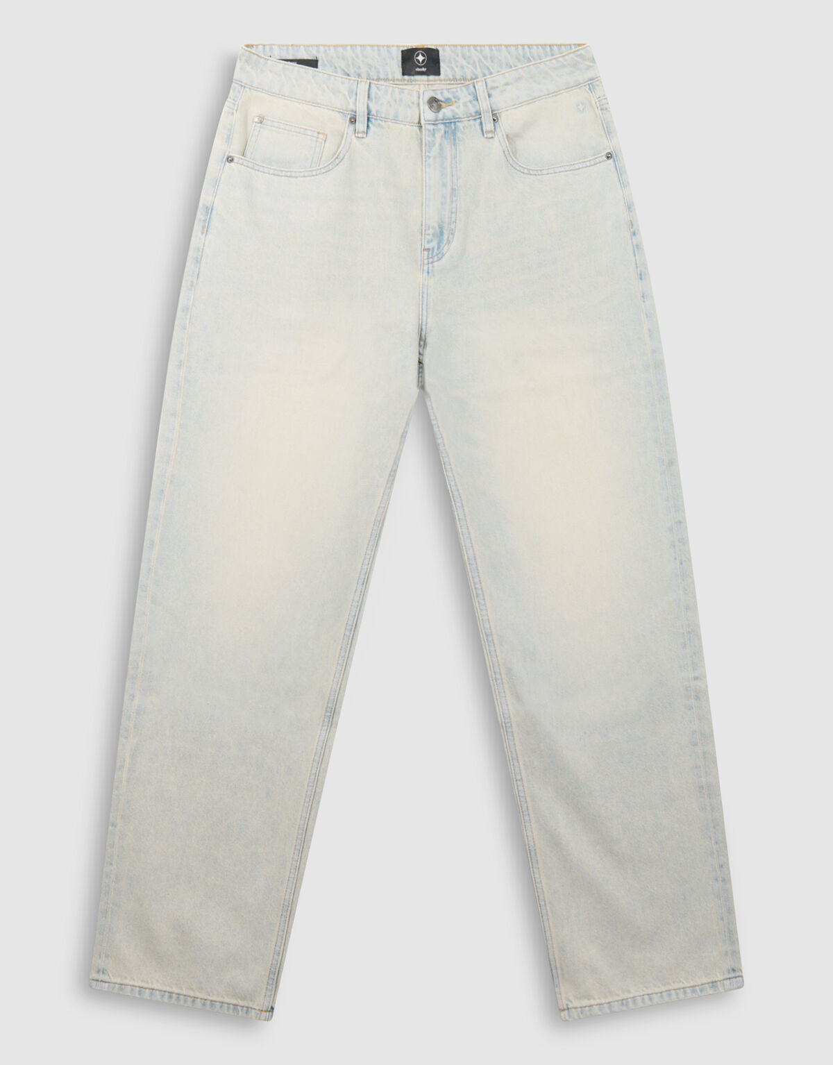 Baggy Fit Jeans Bleached L32 SHOEBY MEN