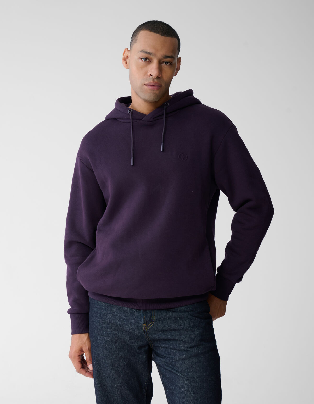 Sweat Hoodie Donkerrood SHOEBY MEN