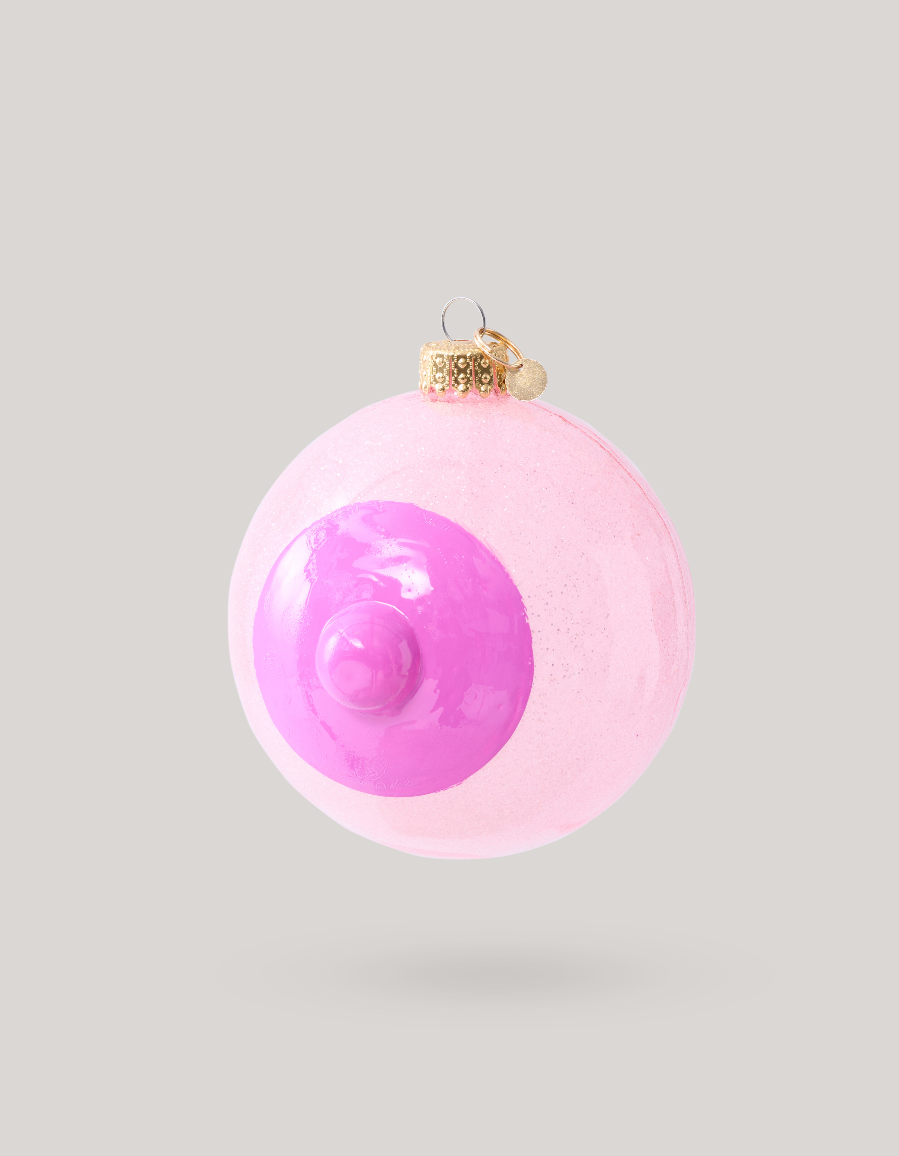 Boob Kerstbal Roze By Fred SHOEBY ACCESSOIRES