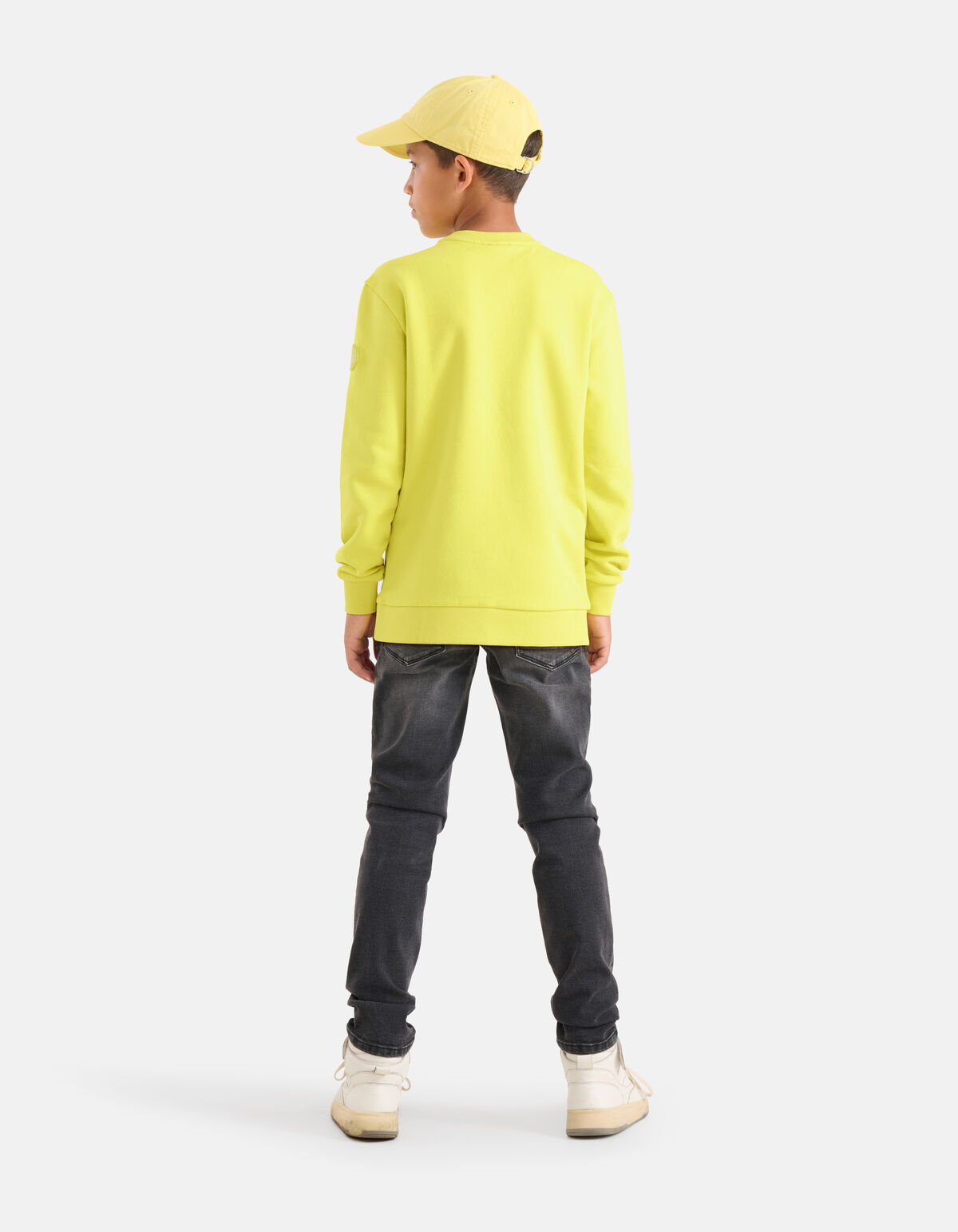 Pocket Sweater Geel SHOEBY BOYS