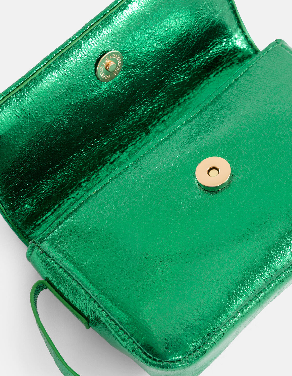 Metallic Quilted Tas Groen SHOEBY ACCESSOIRES