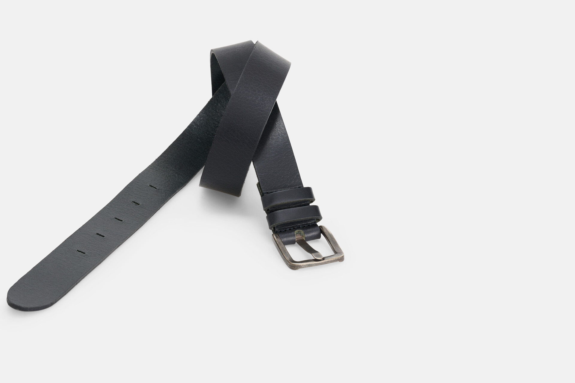 Leren Riem Zwart SHOEBY ACCESSOIRES