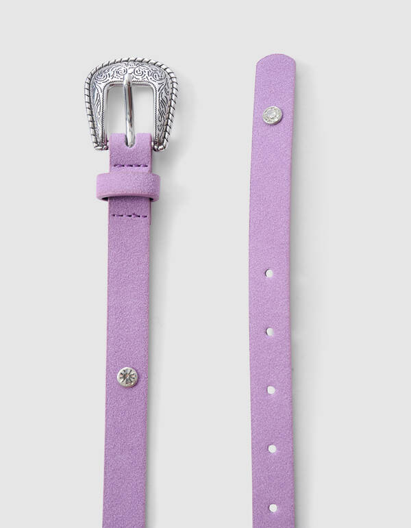 Strass Riem Paars SHOEBY ACCESSOIRES