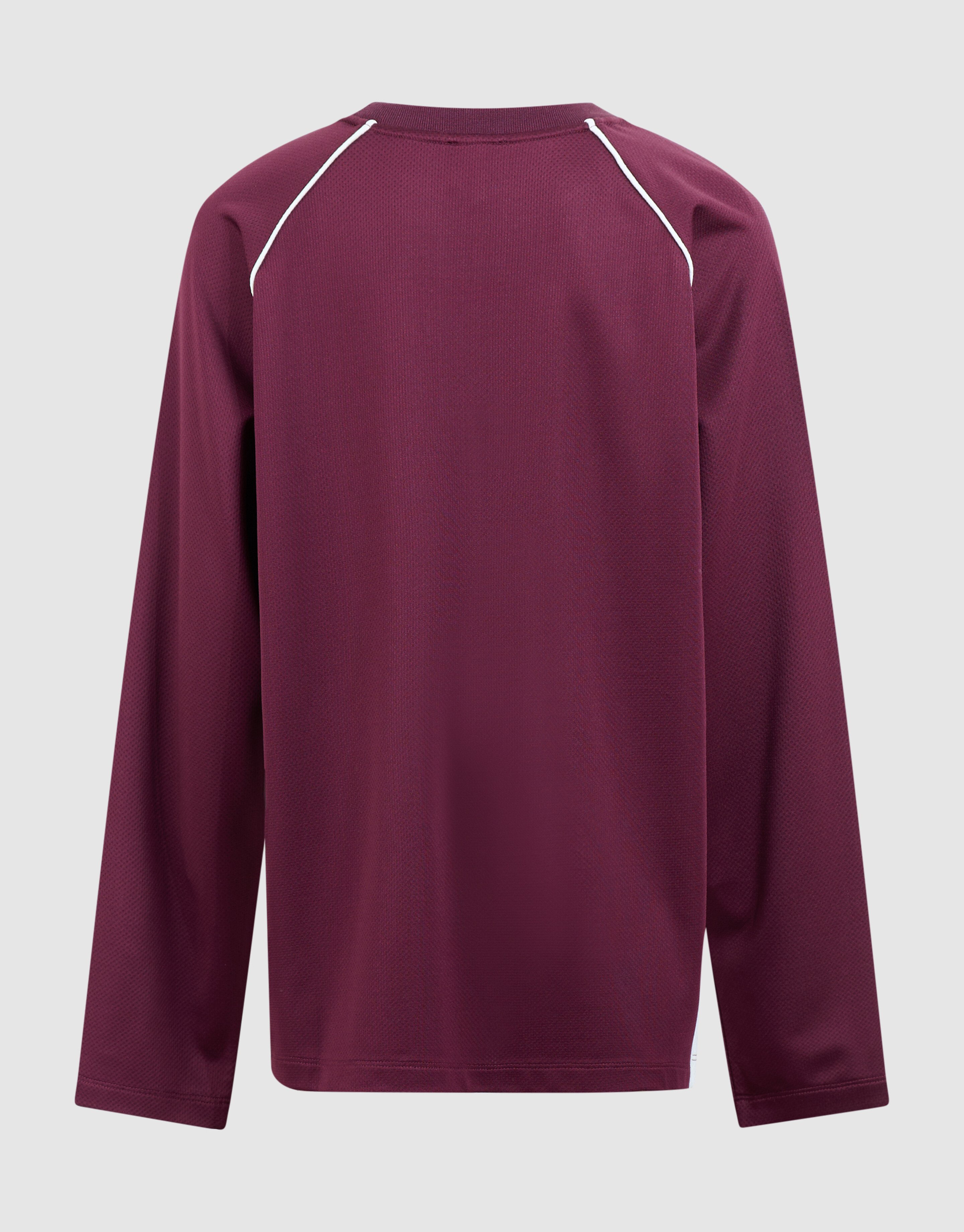 Sporty Longsleeve T-shirt Donkerrood SHOEBY BOYS