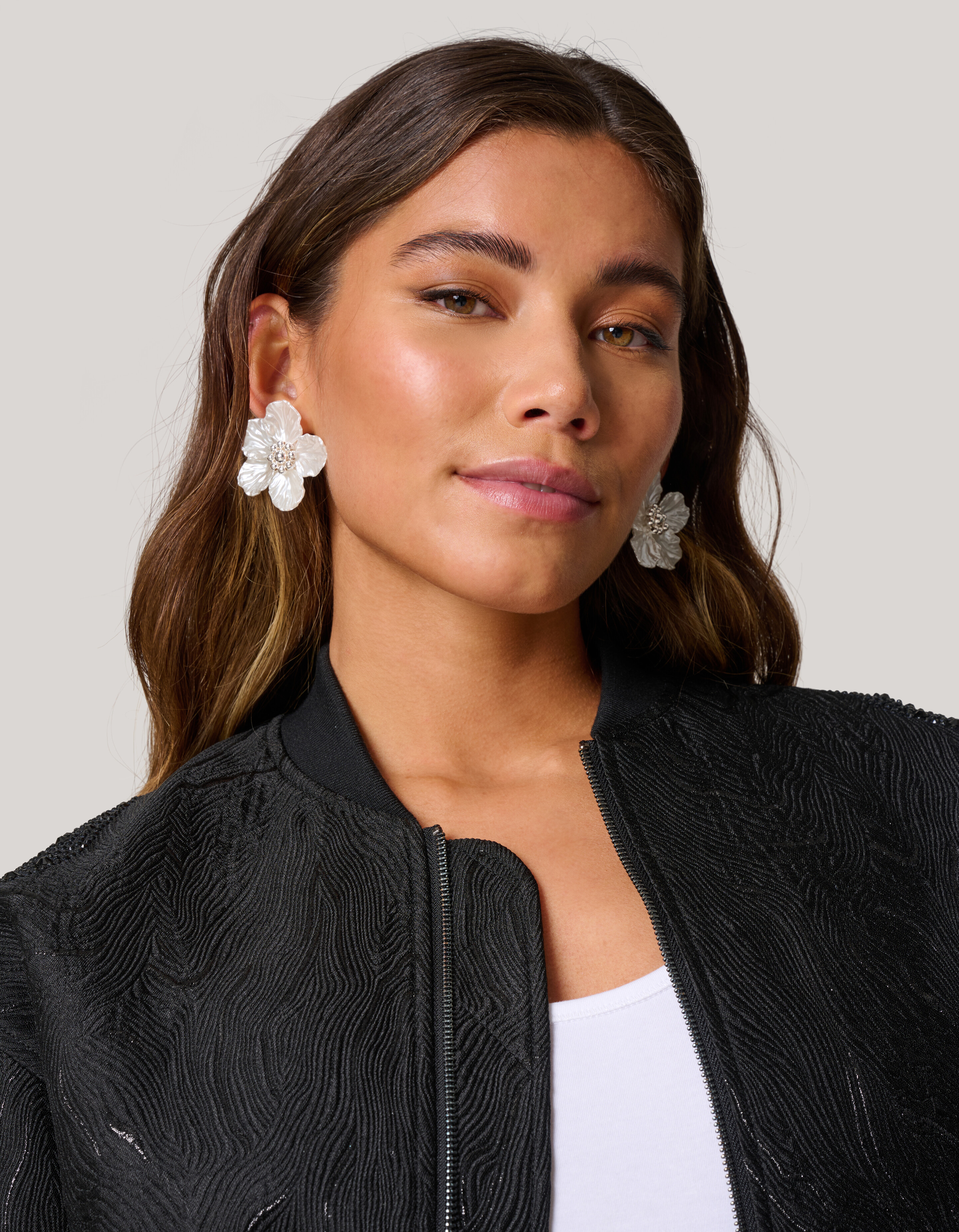 Embellished Bomber Zwart SHOEBY WOMEN