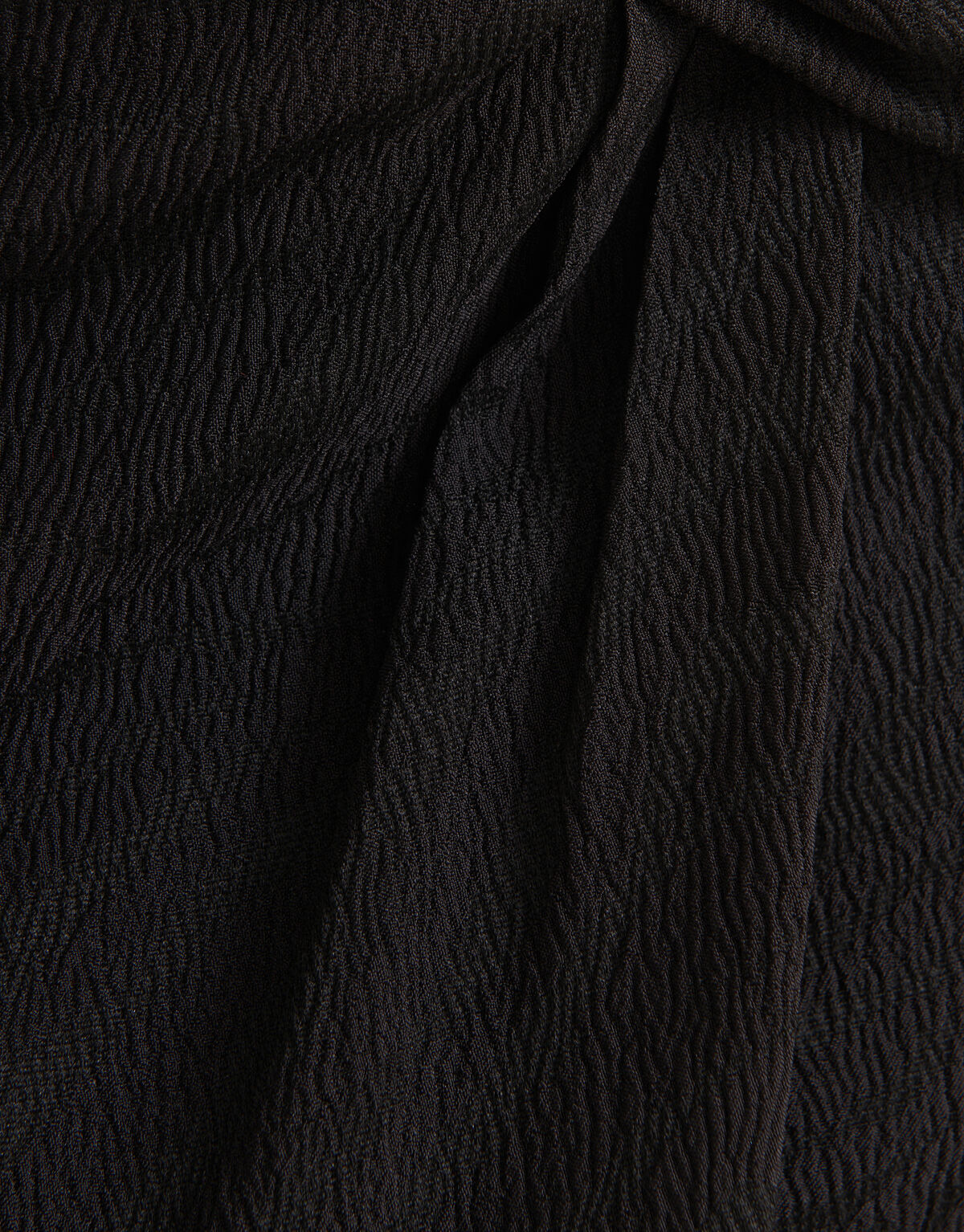 Zebra Jacquard Rok Zwart SHOEBY WOMEN