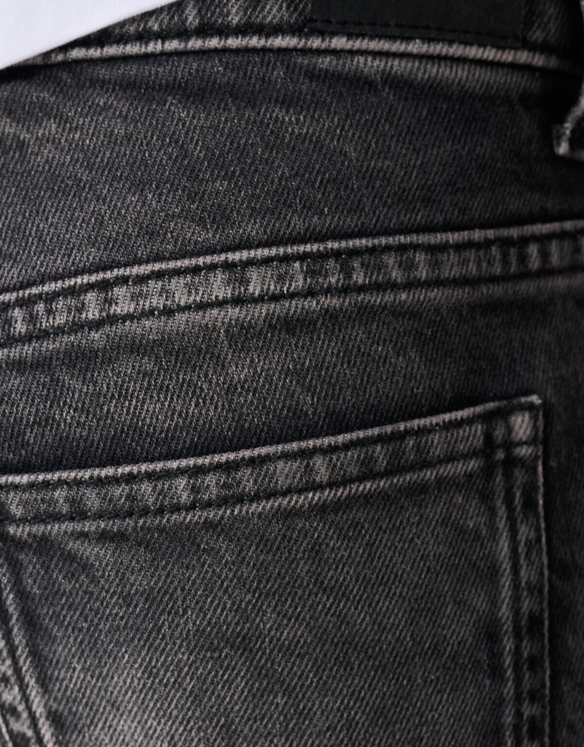 Baggy Fit Jeans Donkergrijs SHOEBY BOYS
