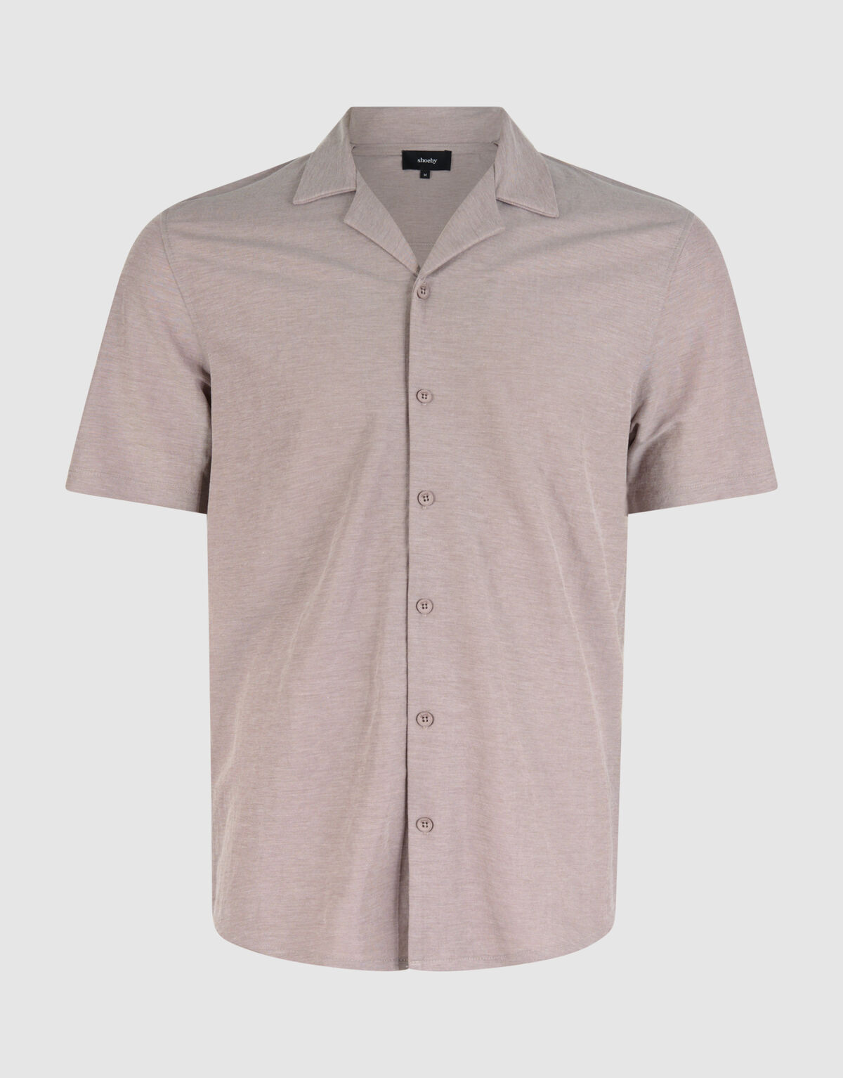 Pique Shirt Lichtbruin SHOEBY MEN
