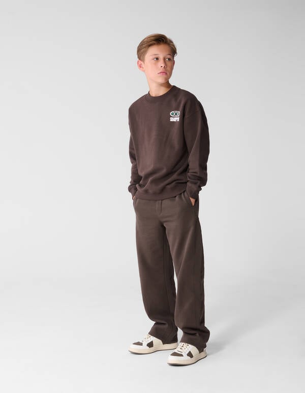 Barrel Fit Jogger Bruin SHOEBY BOYS