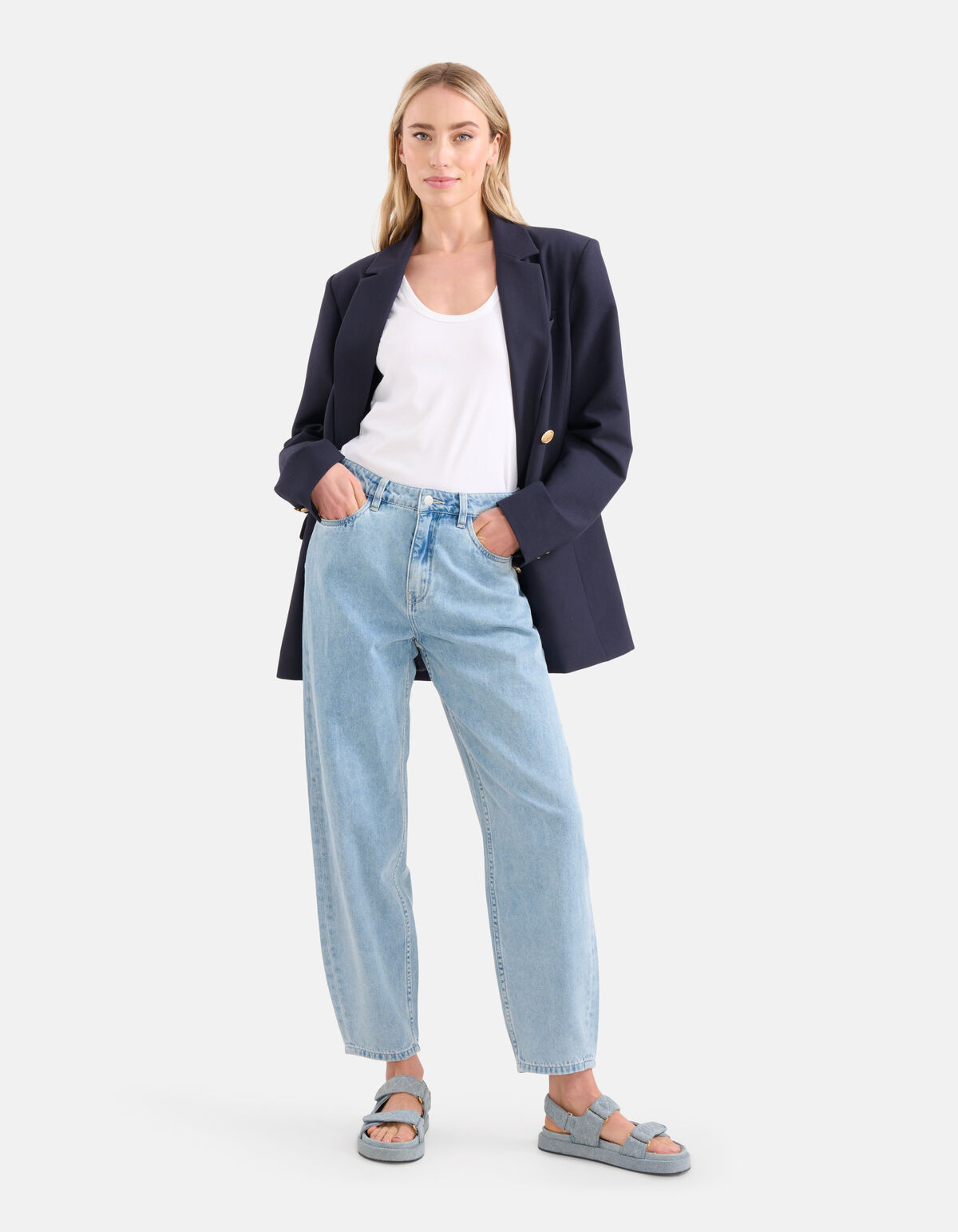 Barrel Fit Jeans Bleached By Lonneke SHOEBY WOMEN