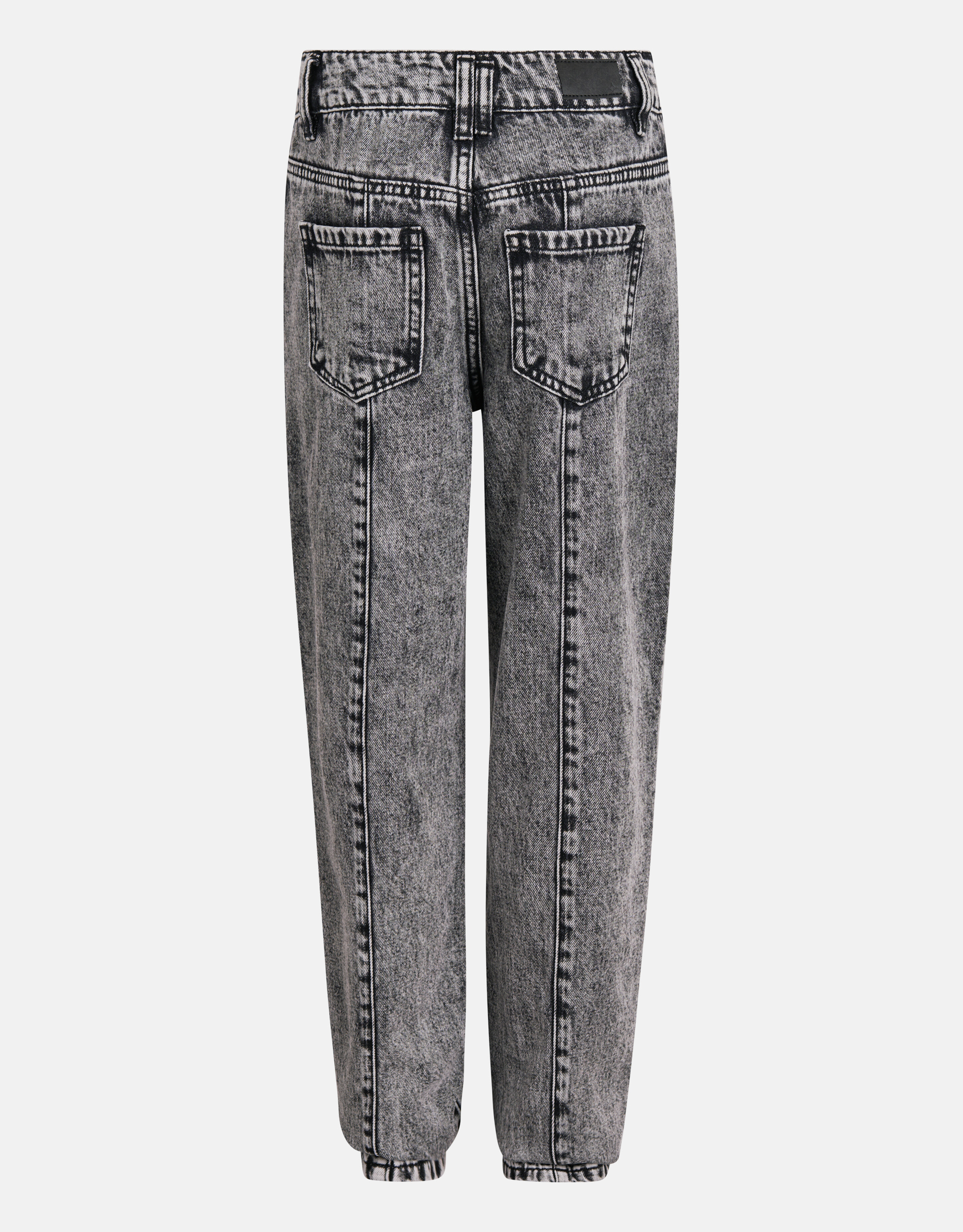 Studs Straight Fit Jeans Donkergrijs SHOEBY GIRLS