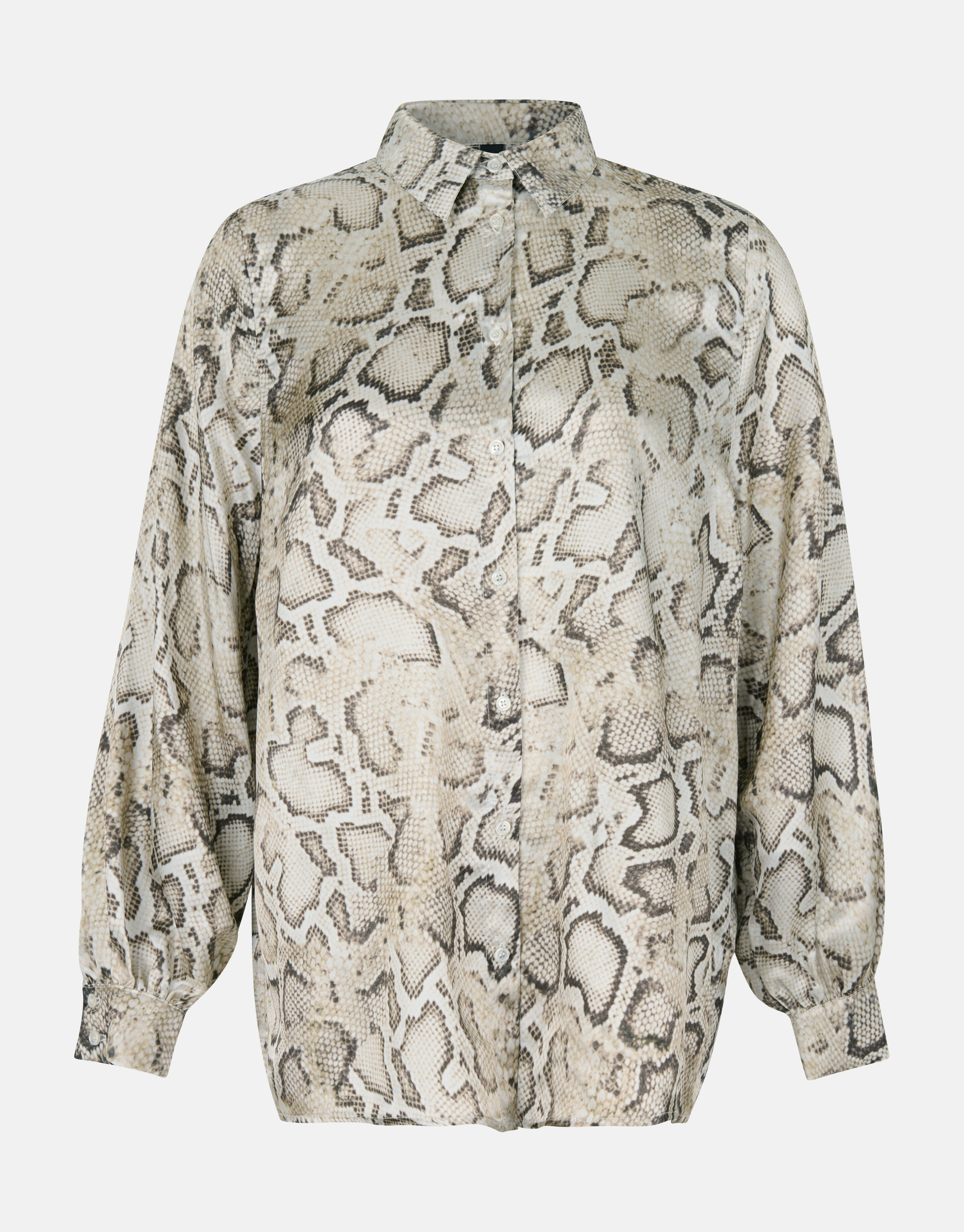 Slangenprint Blouse Beige SHOEBY WOMEN
