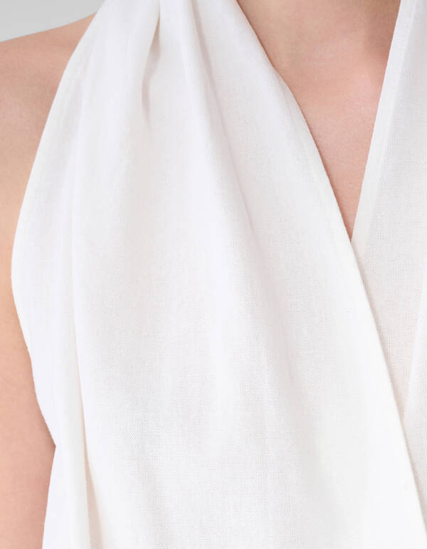 Drape Top Wit By Lonneke SHOEBY WOMEN