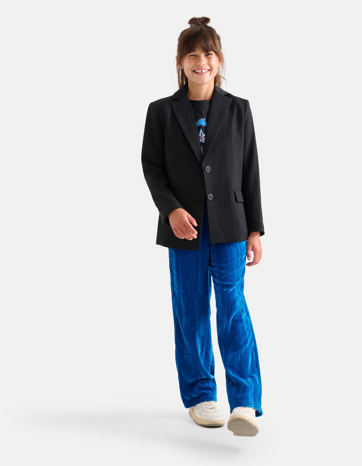 Western Artwork T-shirt Zwart SHOEBY GIRLS