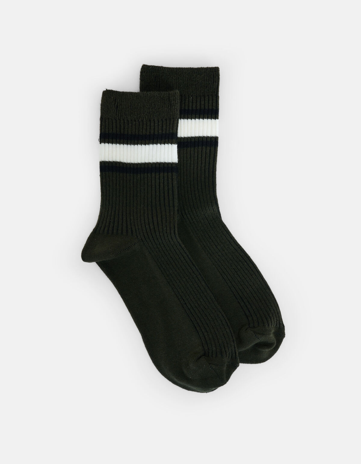 Two Pack Gestreepte Sokken SHOEBY ACCESSOIRES