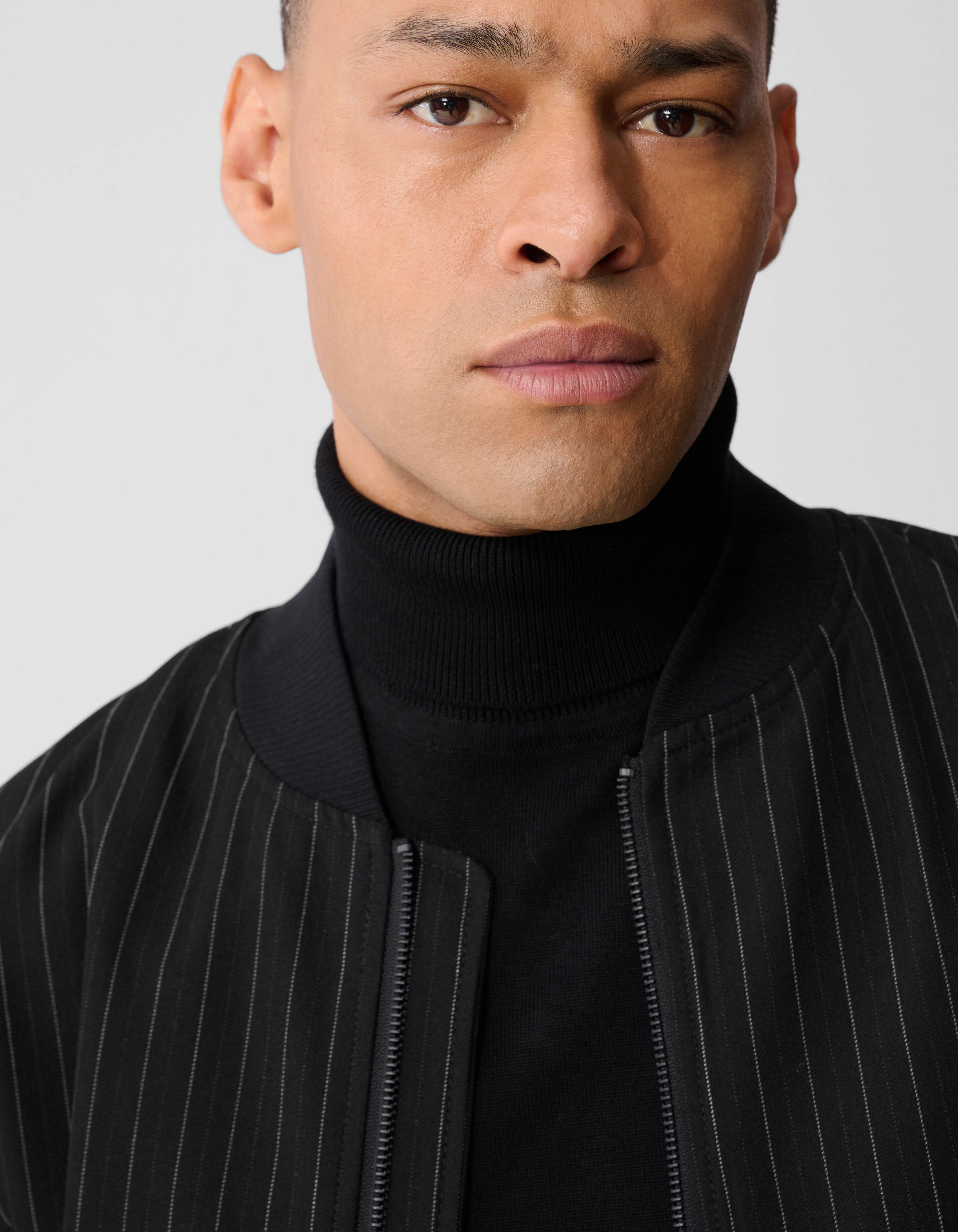 Pinstripe Bomber Jack Zwart SHOEBY MEN