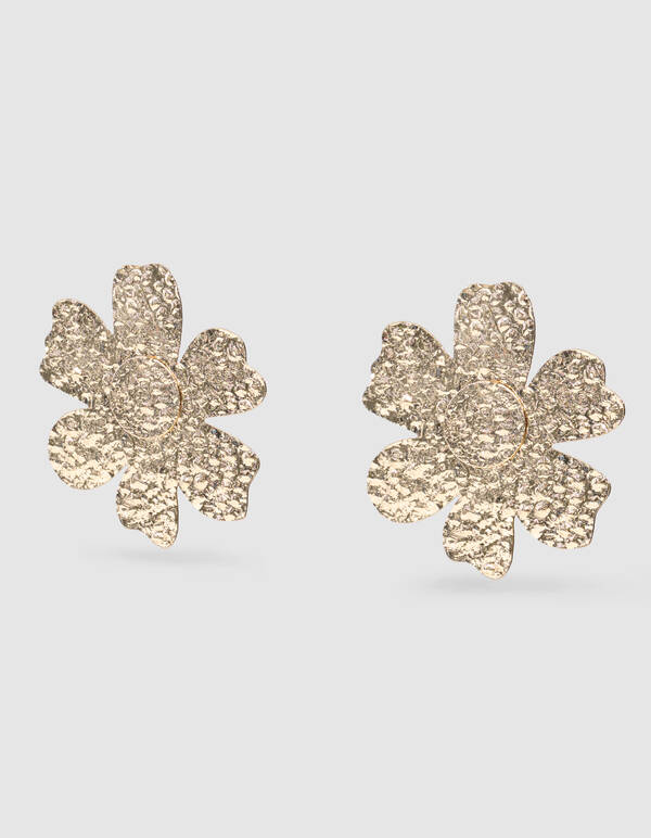 Hammerd Flower Oorbellen Goud SHOEBY ACCESSOIRES