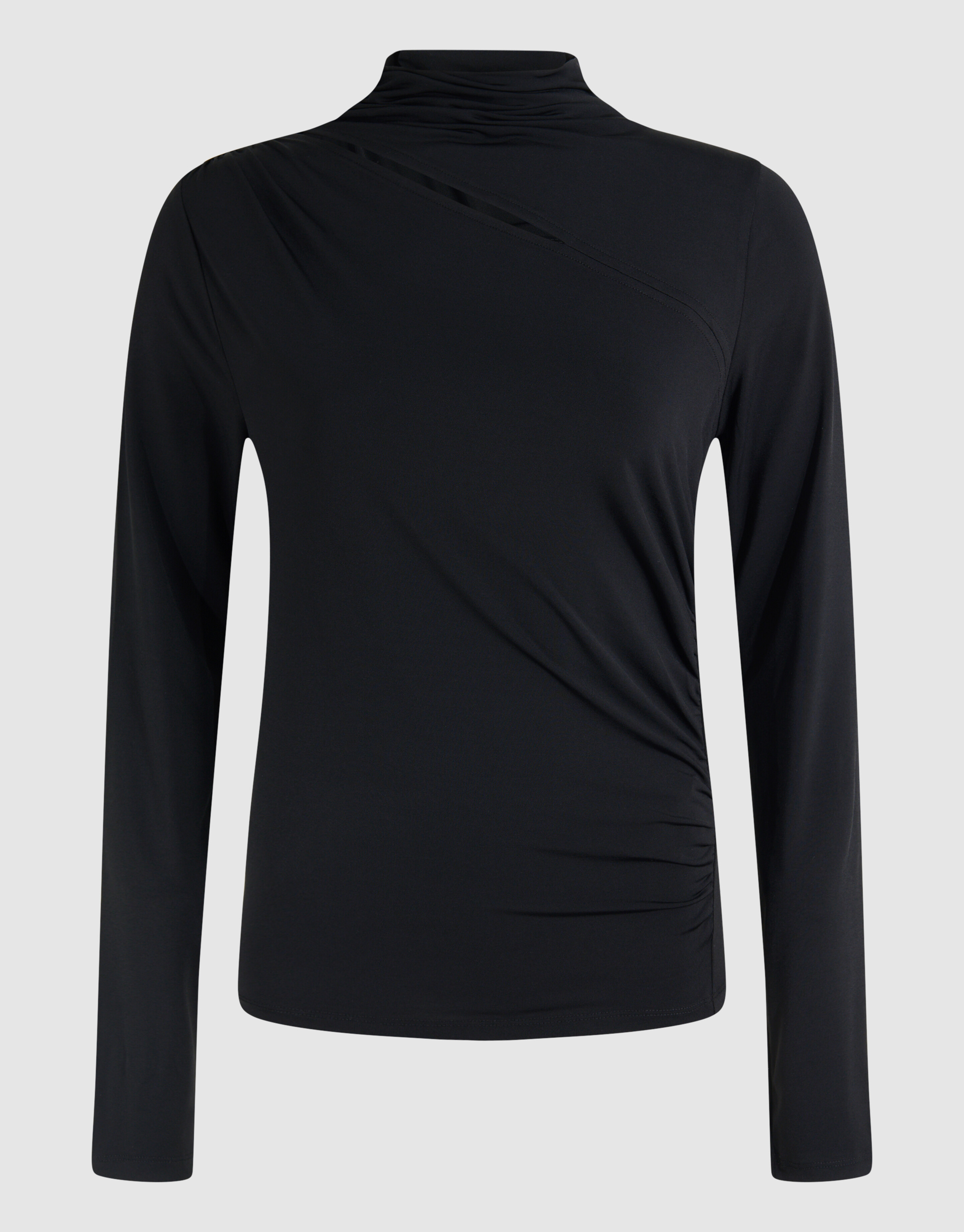 Cut Out Top Zwart SHOEBY WOMEN