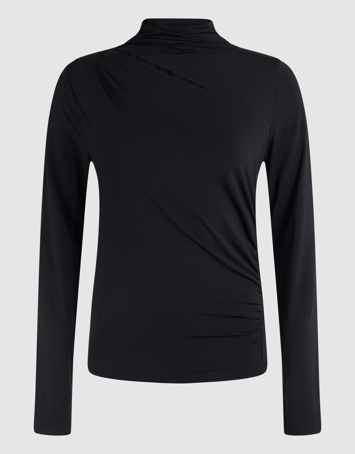 Cut Out Top Zwart SHOEBY WOMEN