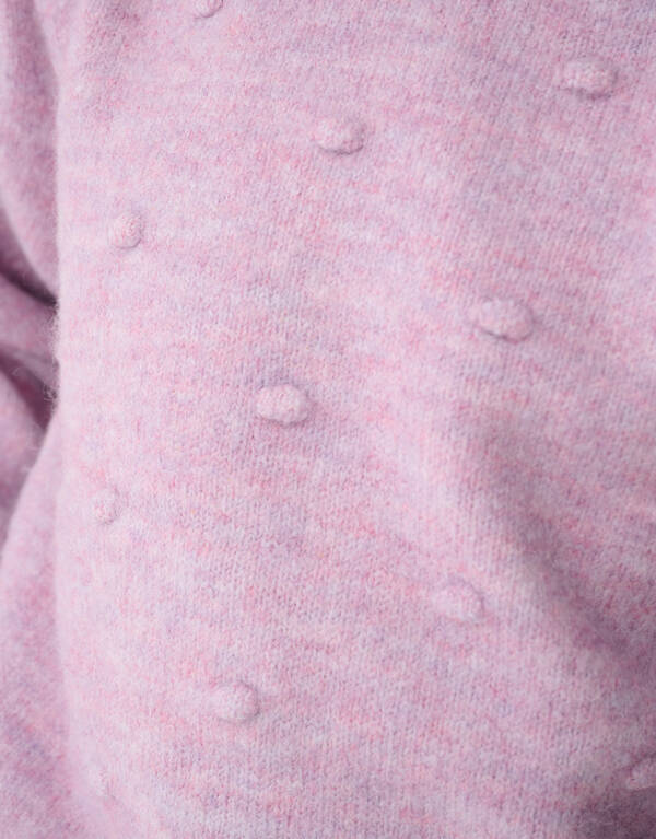 Dotted Knit Trui Paars SHOEBY GIRLS