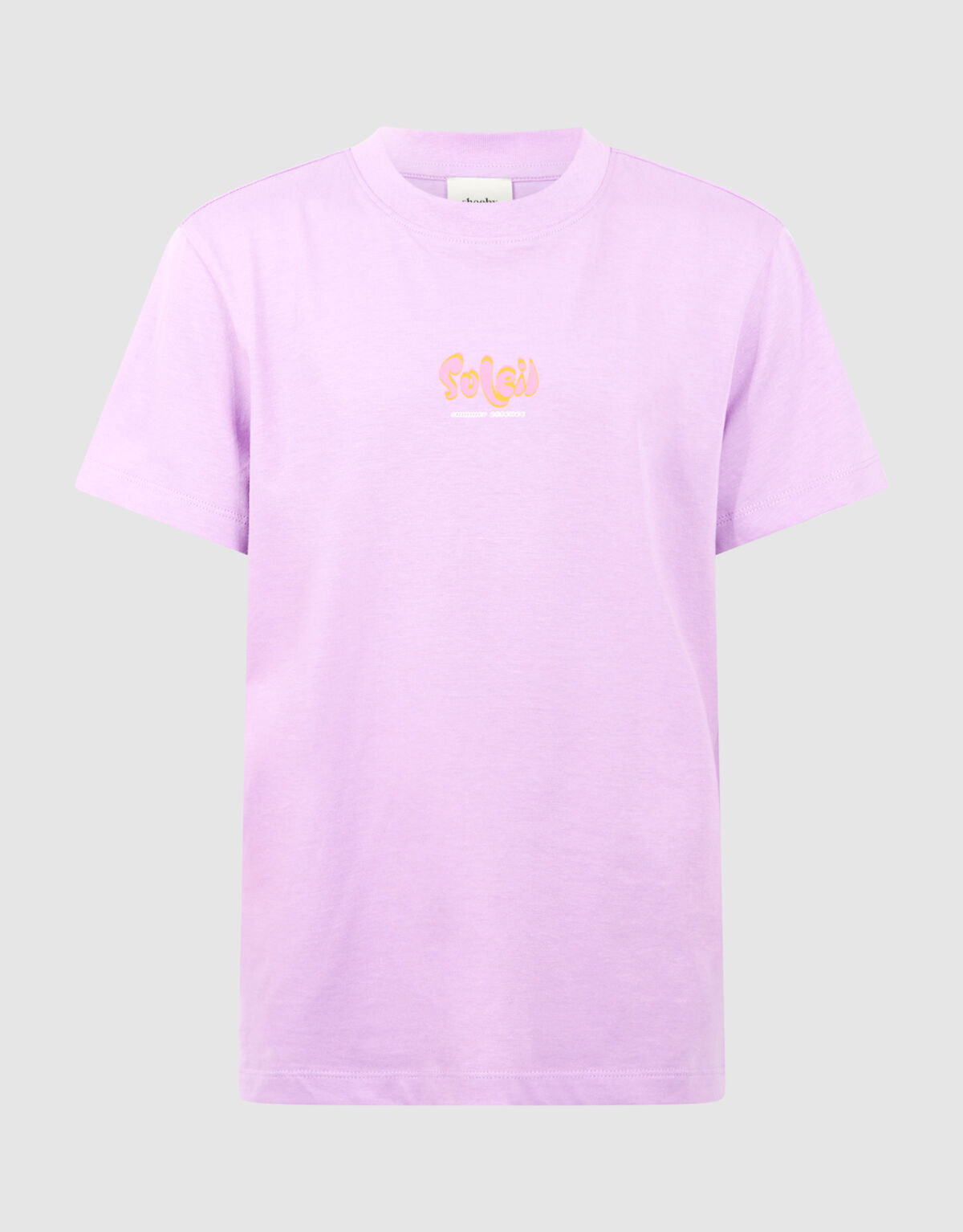 Soleil Artwork T-shirt Lichtpaars SHOEBY GIRLS