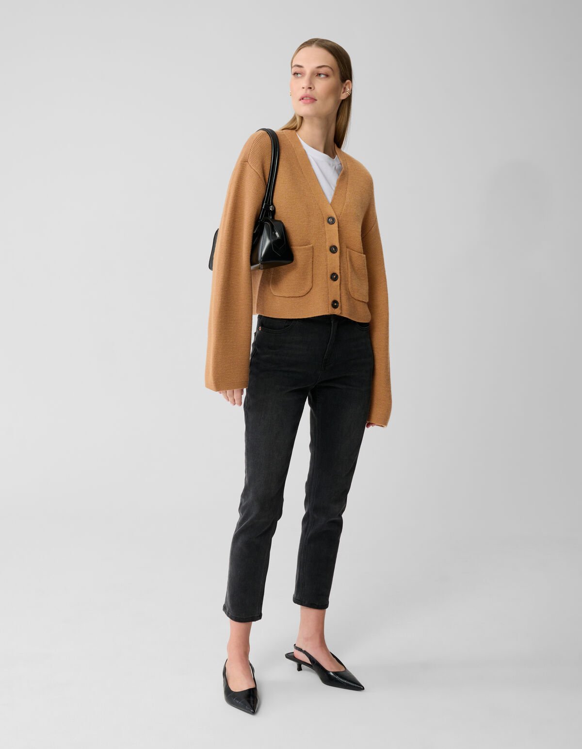 V-Hals Vest Camel By Lonneke SHOEBY WOMEN