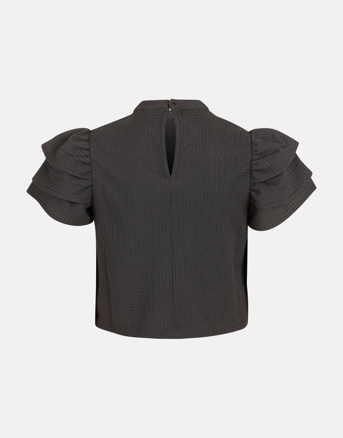 Crinkle Top Donkergrijs SHOEBY GIRLS
