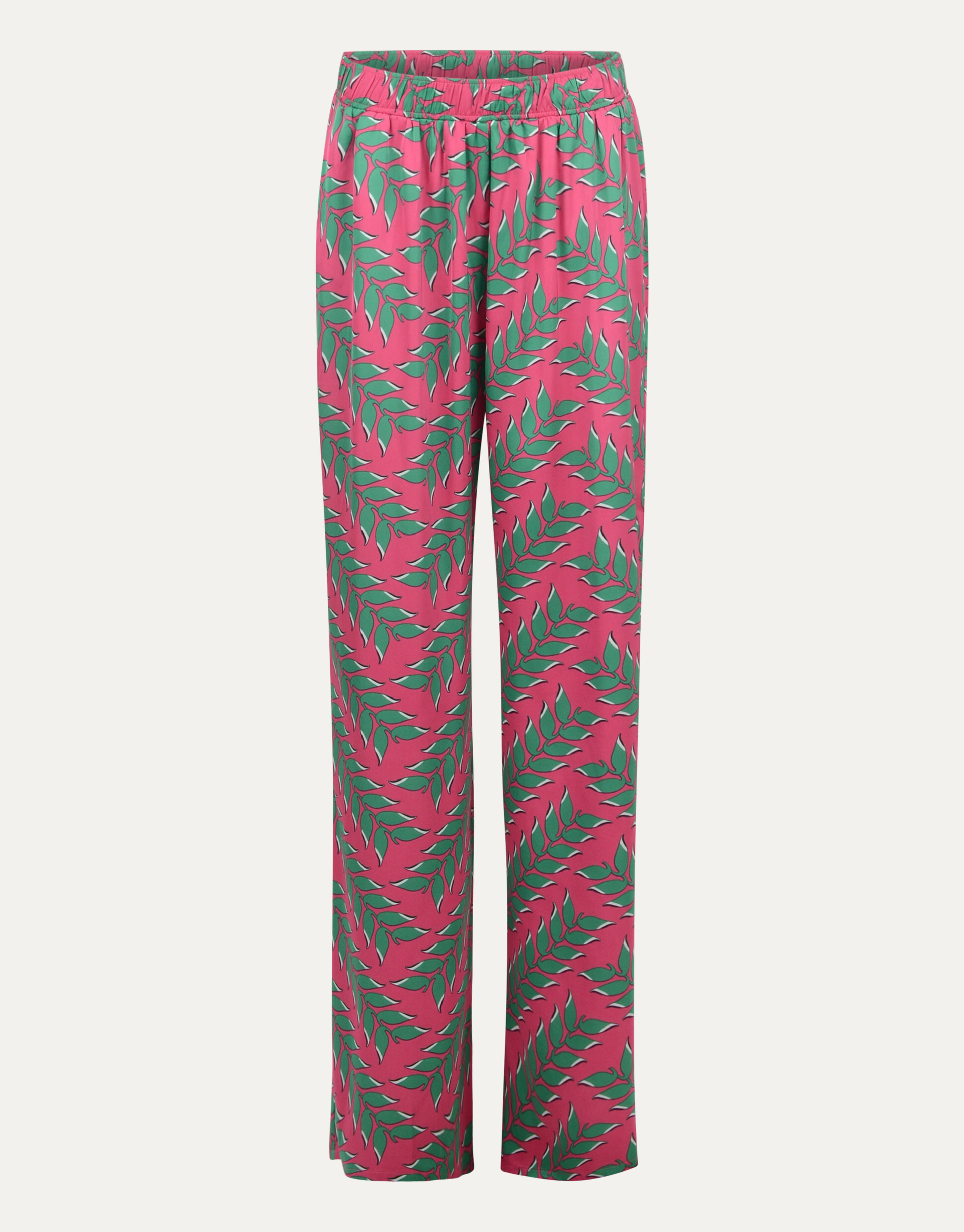 Printed Wide Leg Broek Eksept
