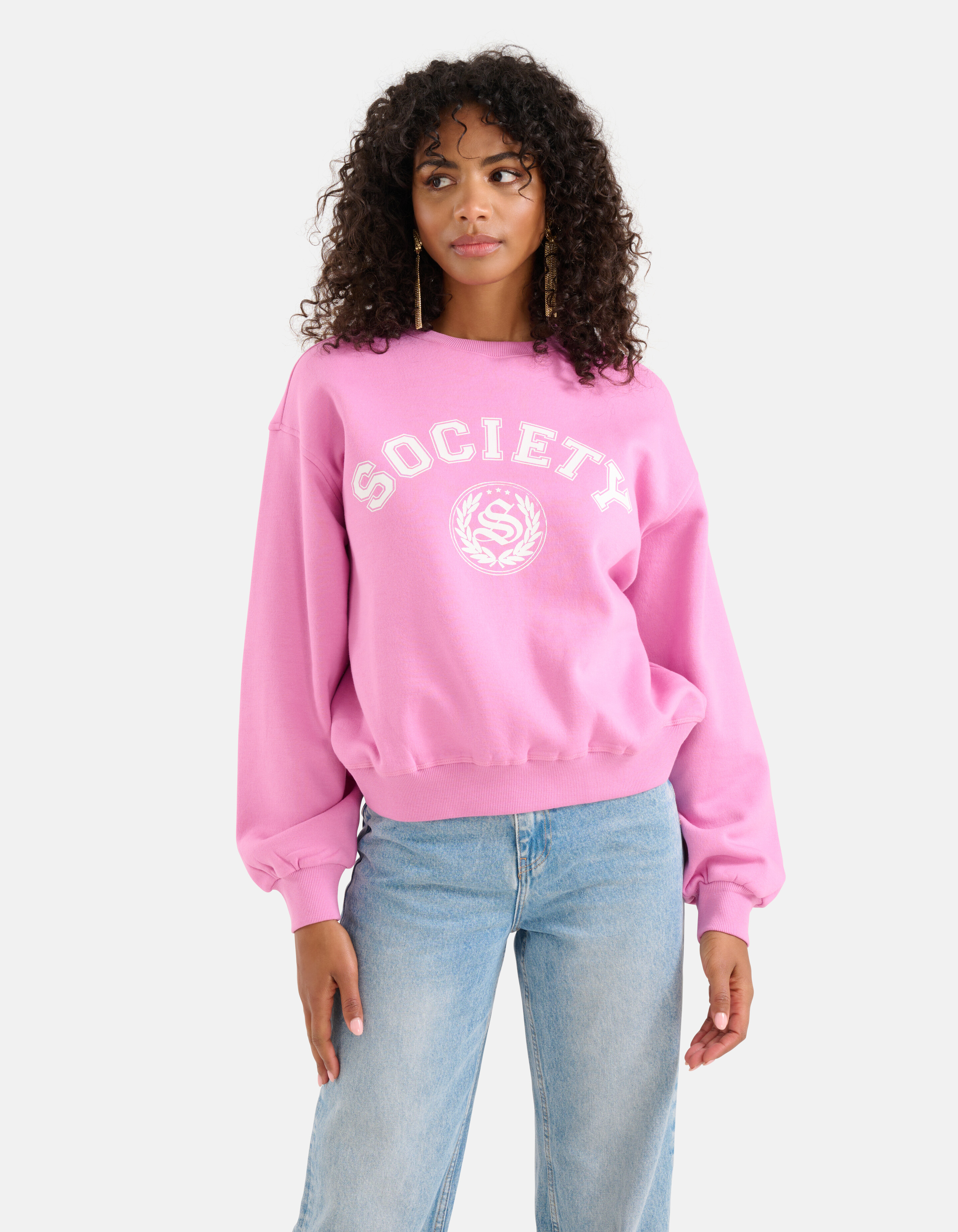 Artwork Sweater Roze SHOEBY WOMEN