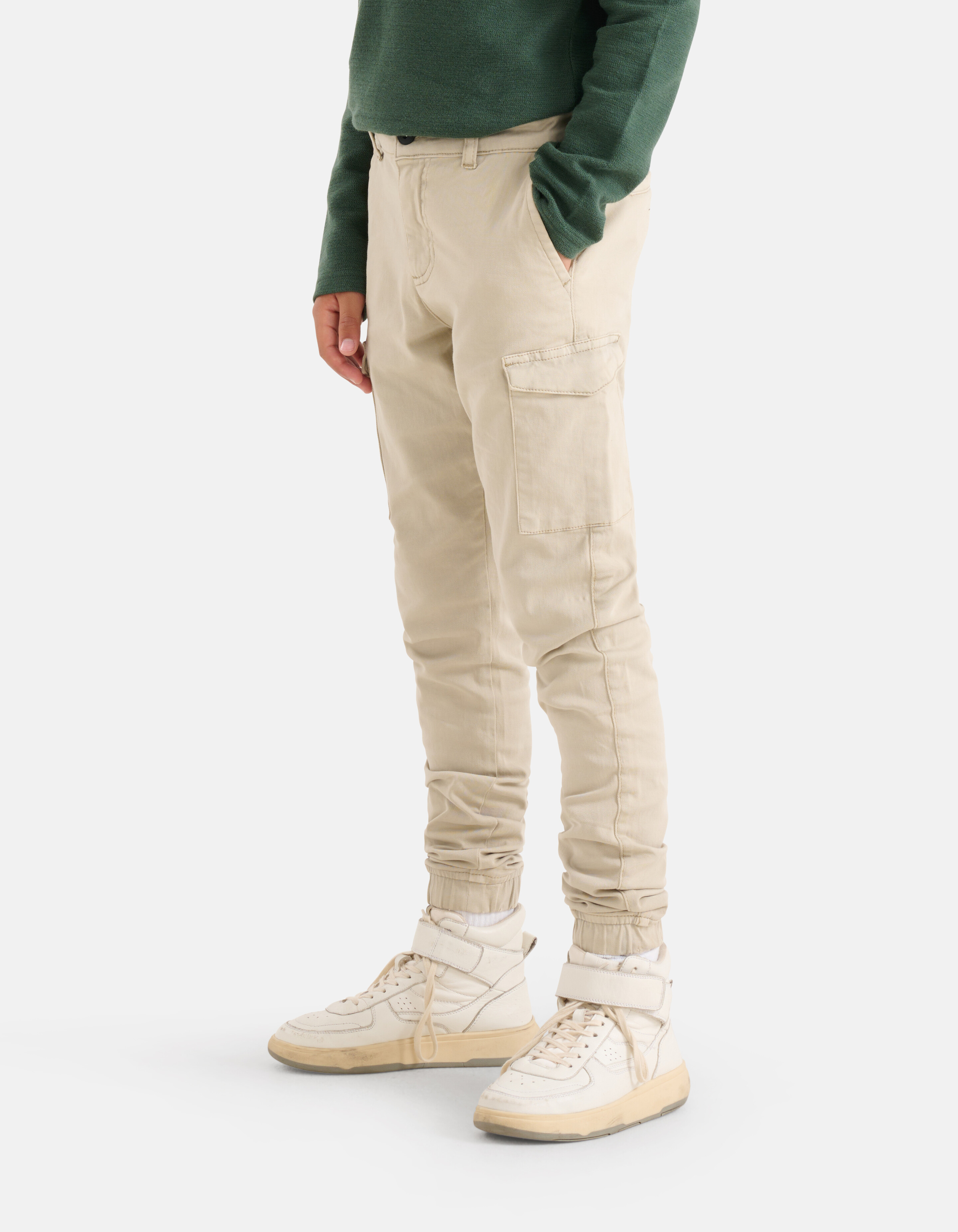 Cargo Broek Beige SHOEBY BOYS