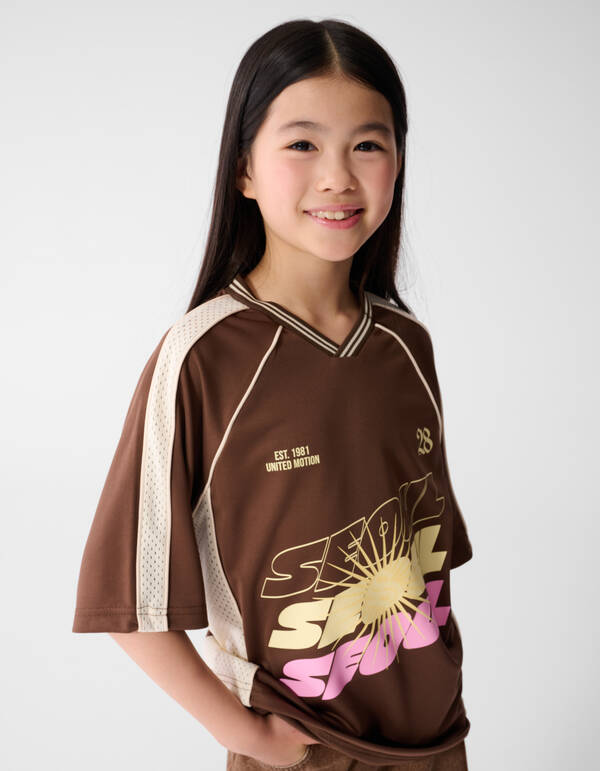 Seoul Baseball T-shirt Bruin SHOEBY GIRLS